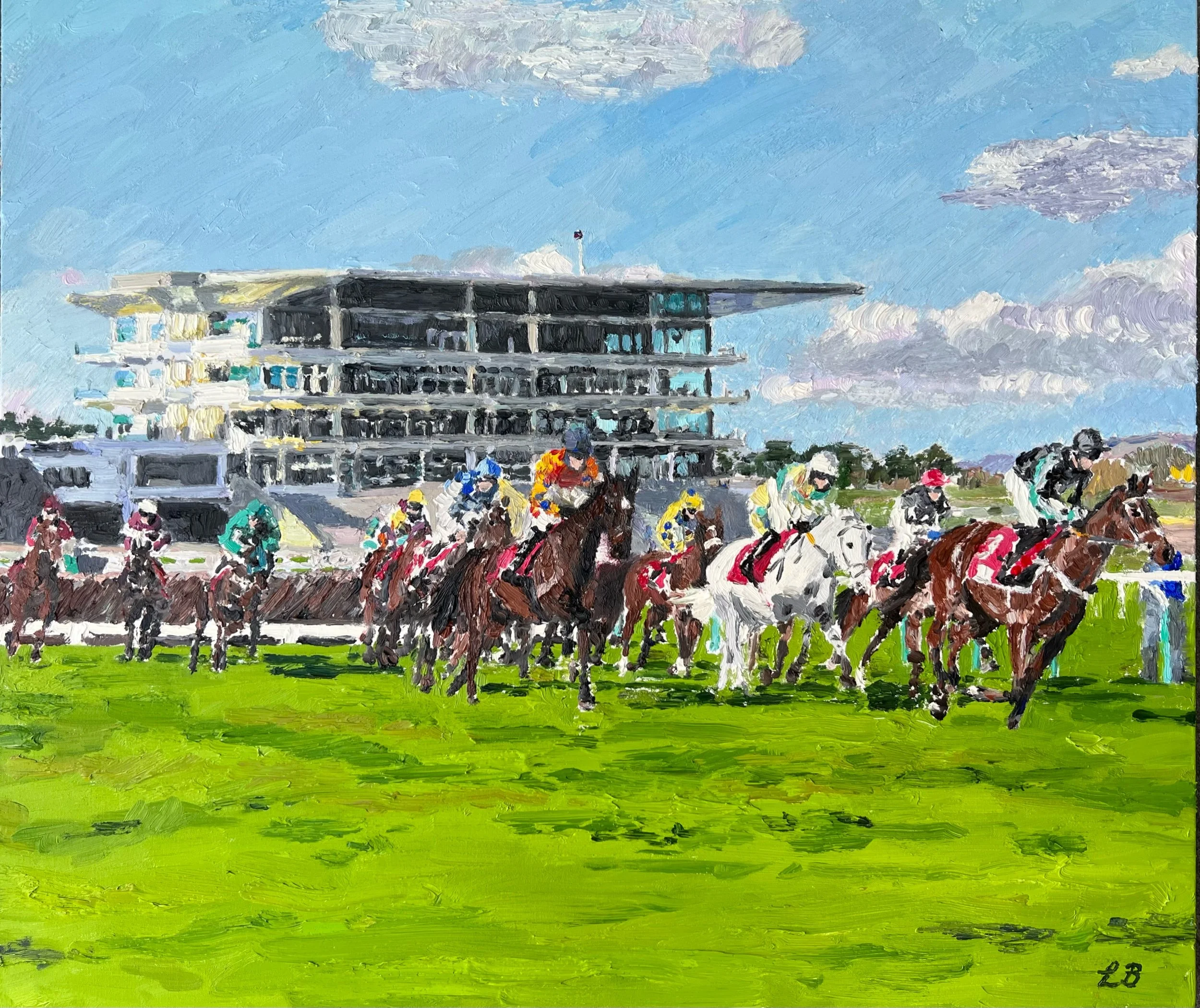 Four Days Of Extraordinary  Original Oil / 61 x 71 cm (unframed) / SOLD