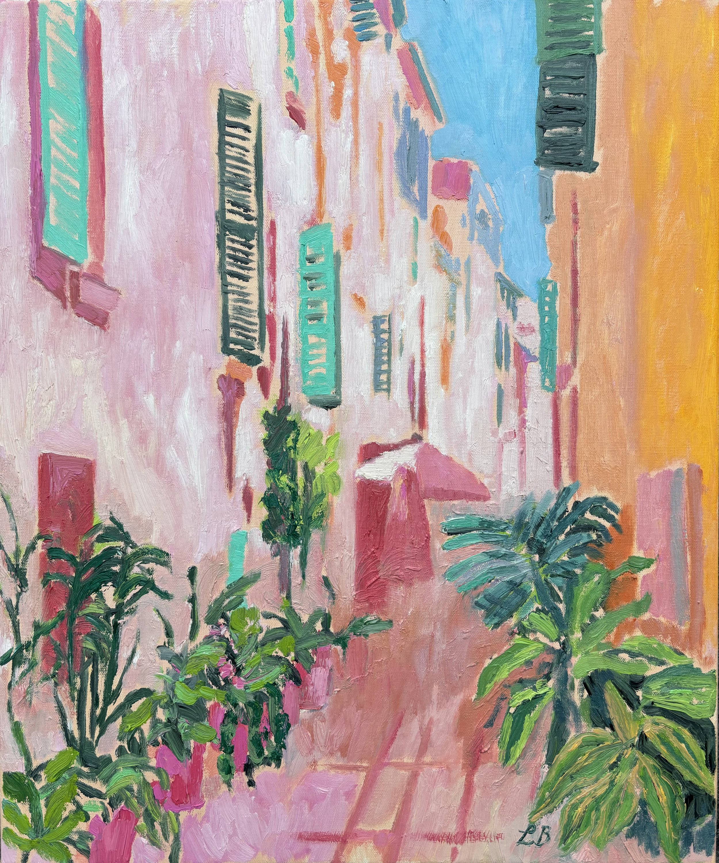 Hot Summer / Oil Painting / 91 x 76 cm / SOLD