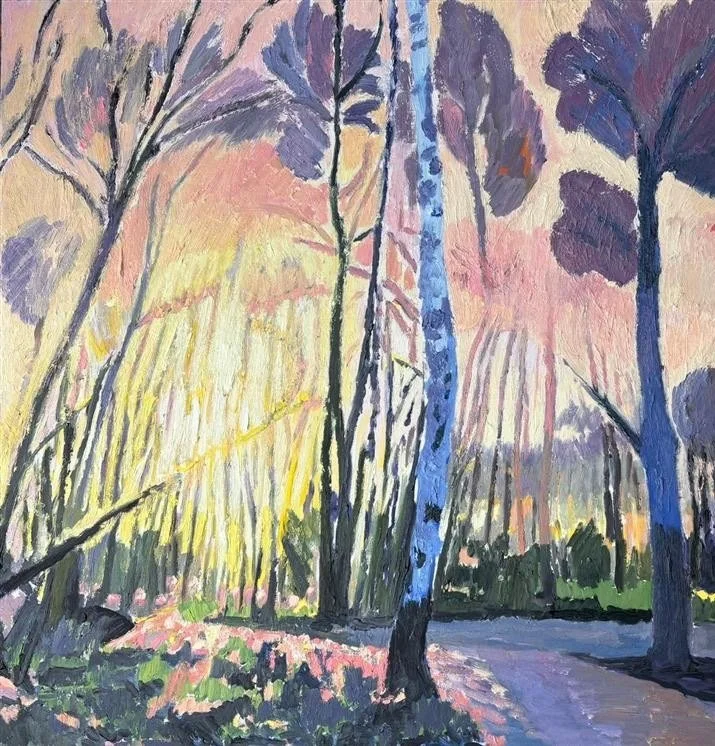   Hope  Oil Painting 91 x 91 cm / Box Framed 99 x 99 / £3,495