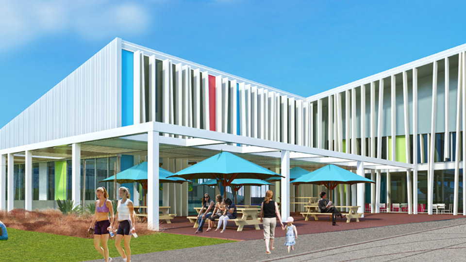 Riverside Aquatic Centre-Architecture HDT