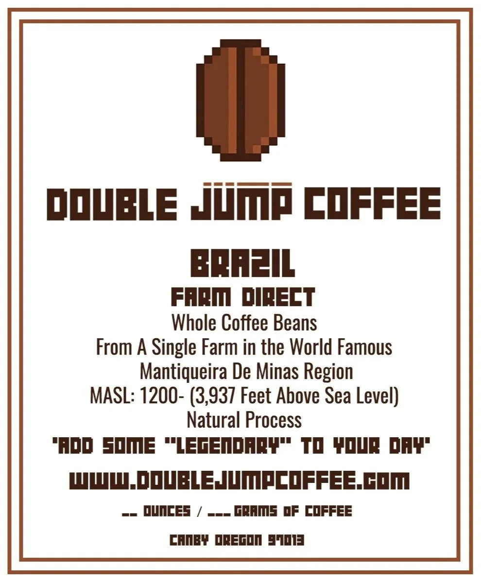 Direct from the farm Brazilian coffee. (Subscription)