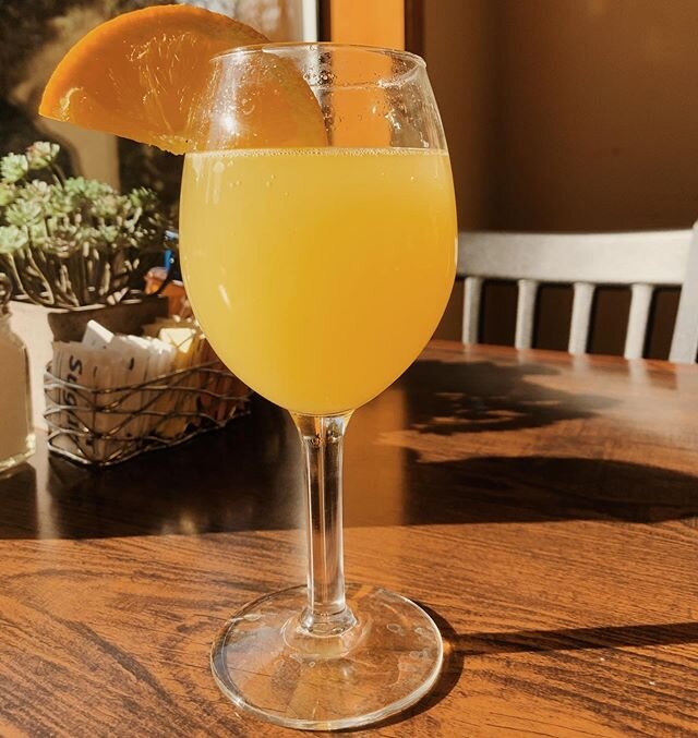 Today is the day! We&rsquo;re finally open for dine-in service at our Wenatchee and Big Y locations! 🥳

Who&rsquo;s celebrating with a mimosa or two? Cheers! 🥂
