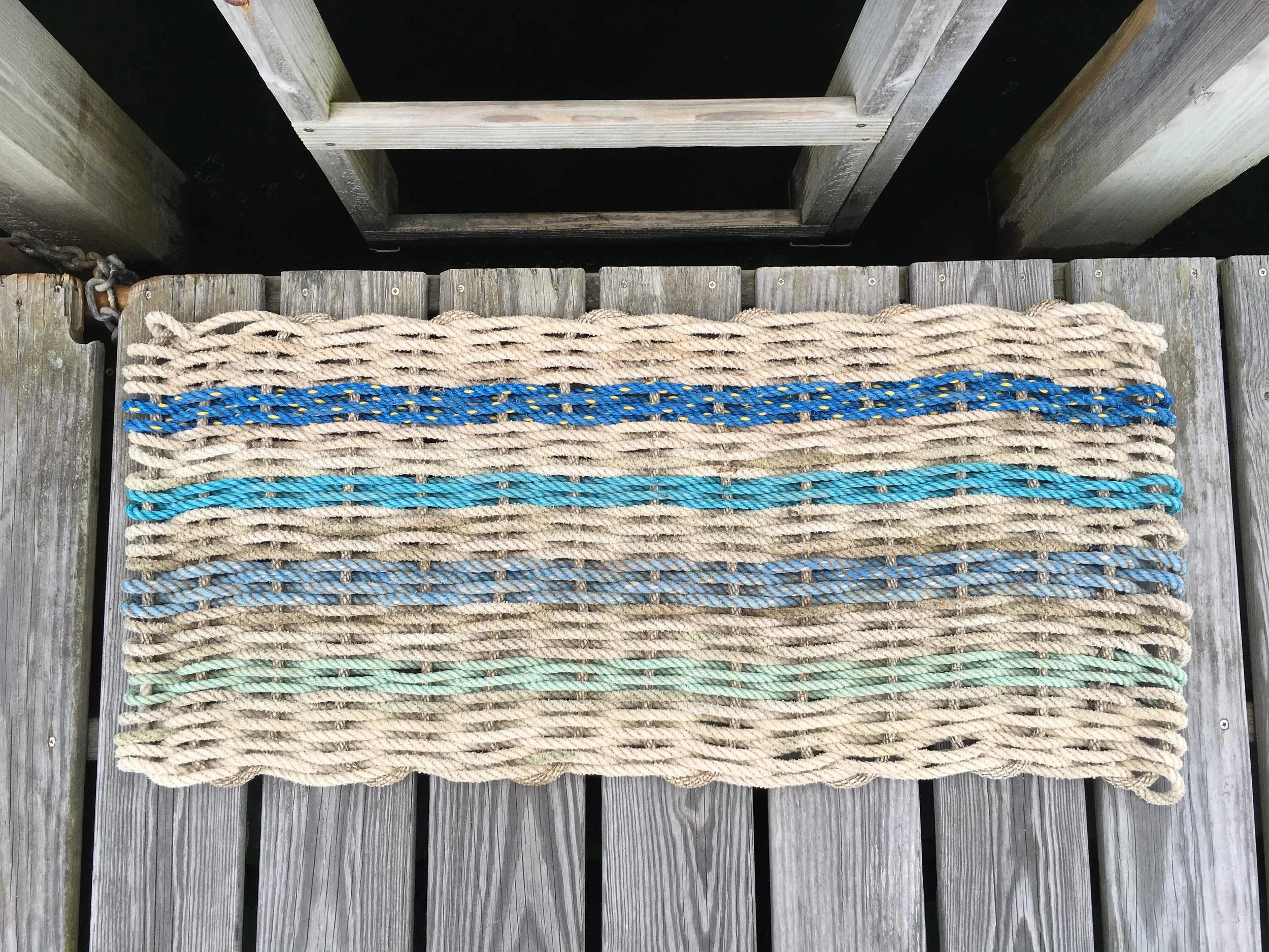 Home & Living Floor & Rugs Rope Mat made with Lobster Rope