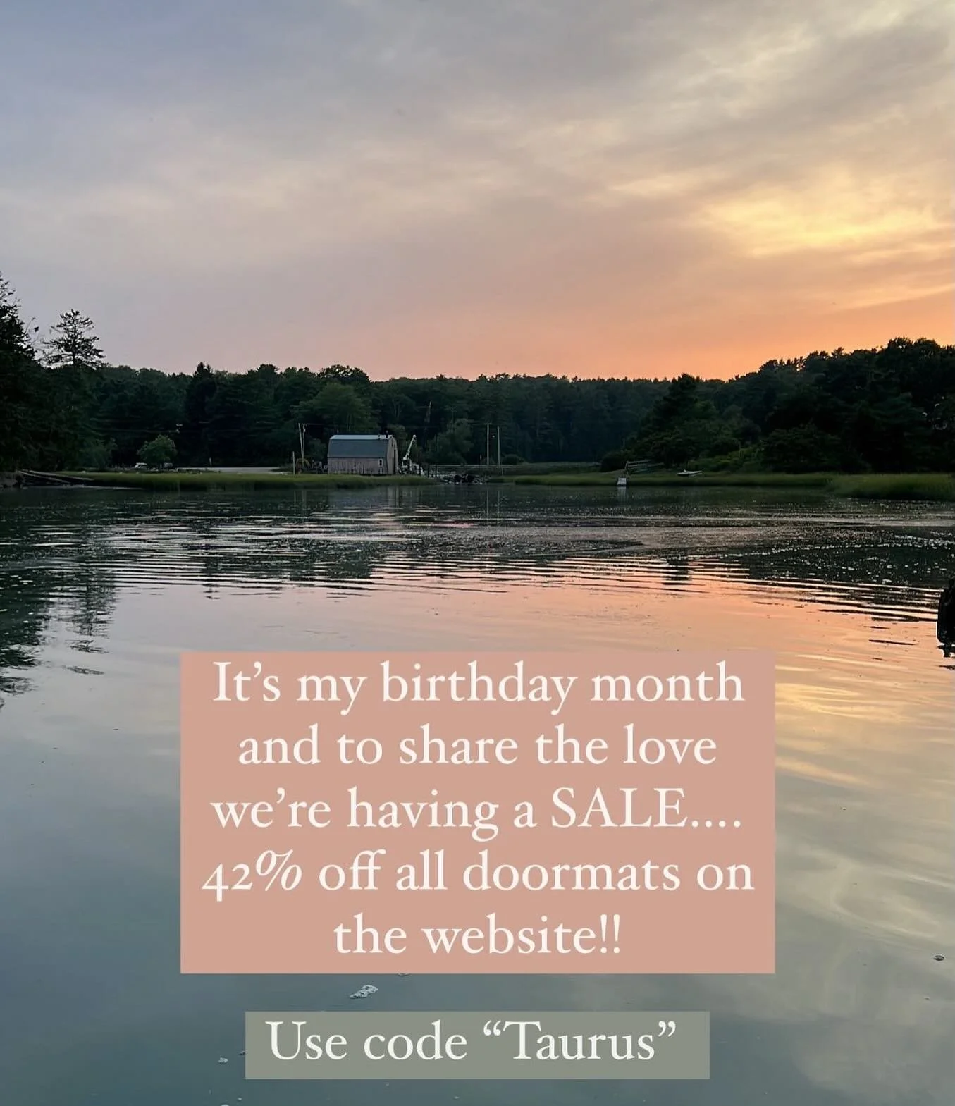 Link in bio to purchase a beautiful recycled lobster rope doormat&hellip;.