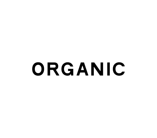 Logo of the company Organic in black text on a white background.