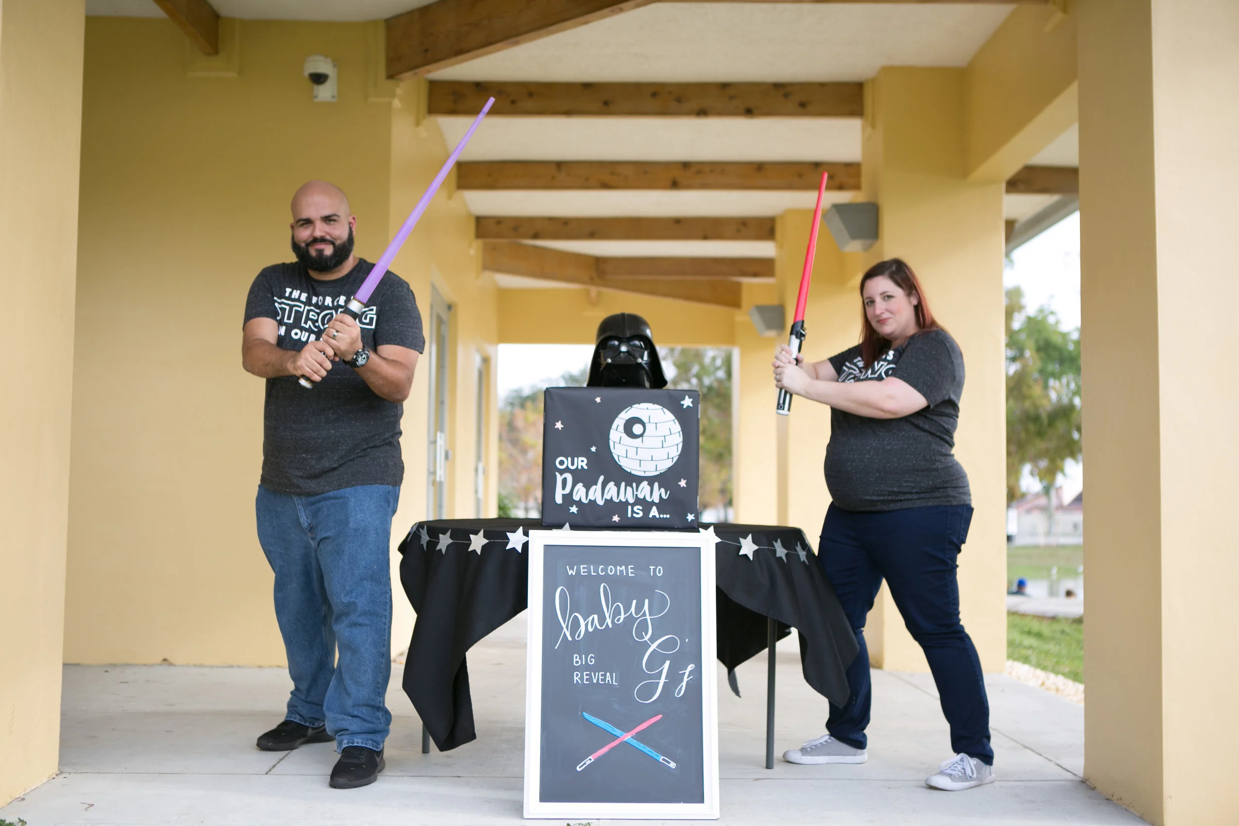 Because...what kind of jedi would we be if we didn't weild our own lightsabers 😅