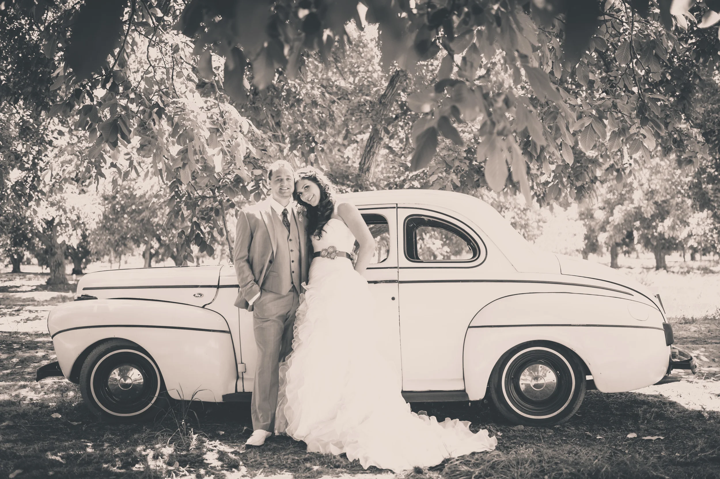 B+W Jill+Cody with Car.jpg