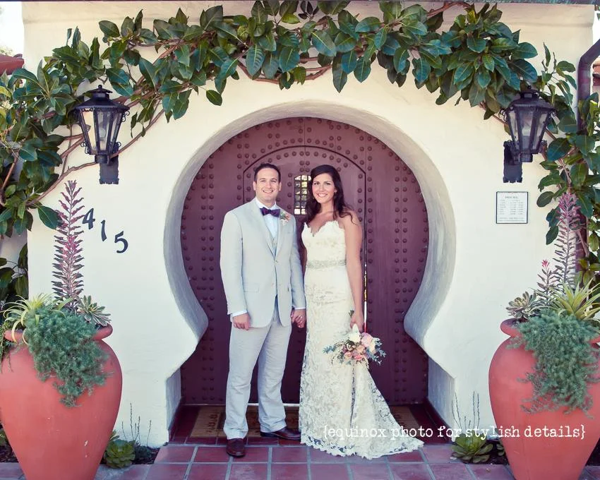Mike and Michelle in front of Casa.jpg