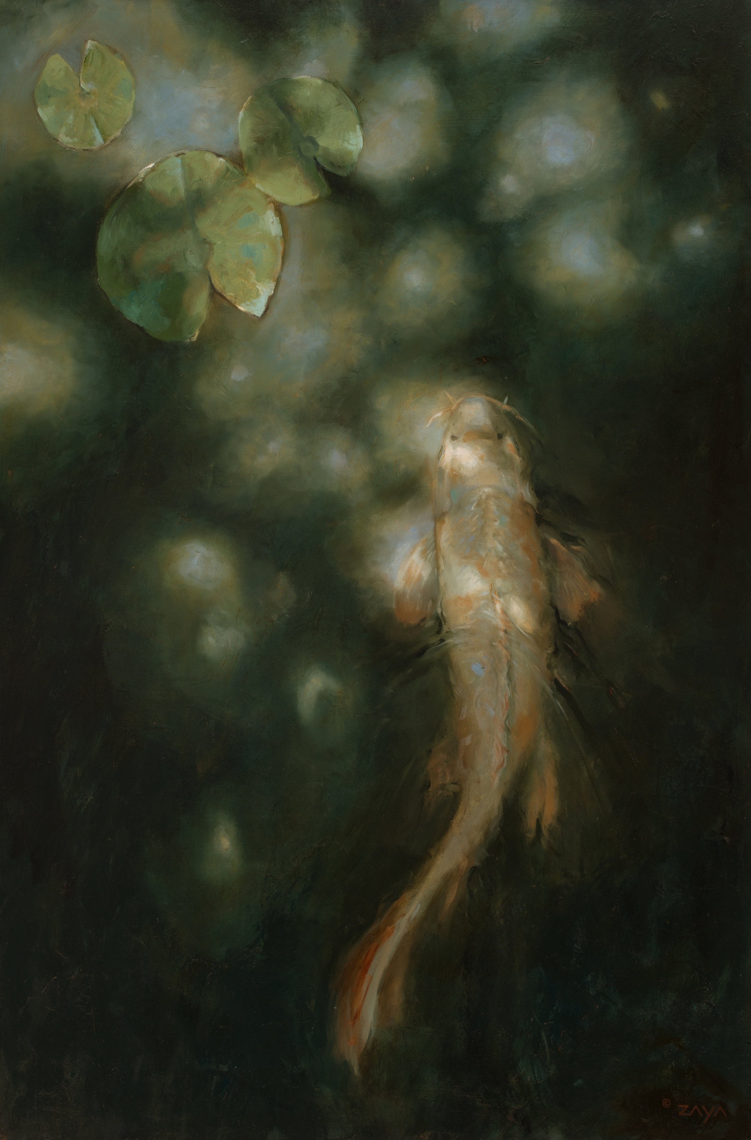 Drifting: Through Speckled Light