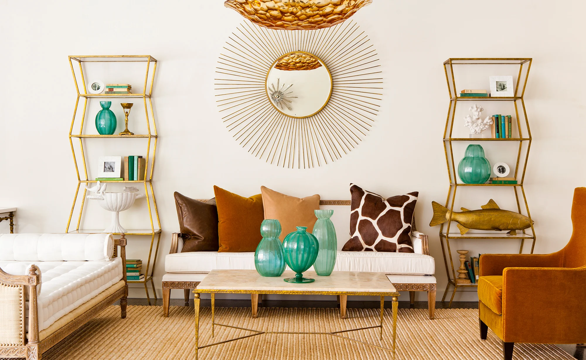 Image: Coco Republic - Oly Turtle Bowl Chandelier