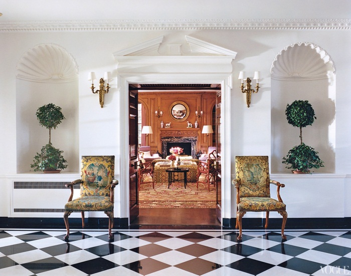 Designer Tory Burch's Sitting Room (Image: vogue.com)