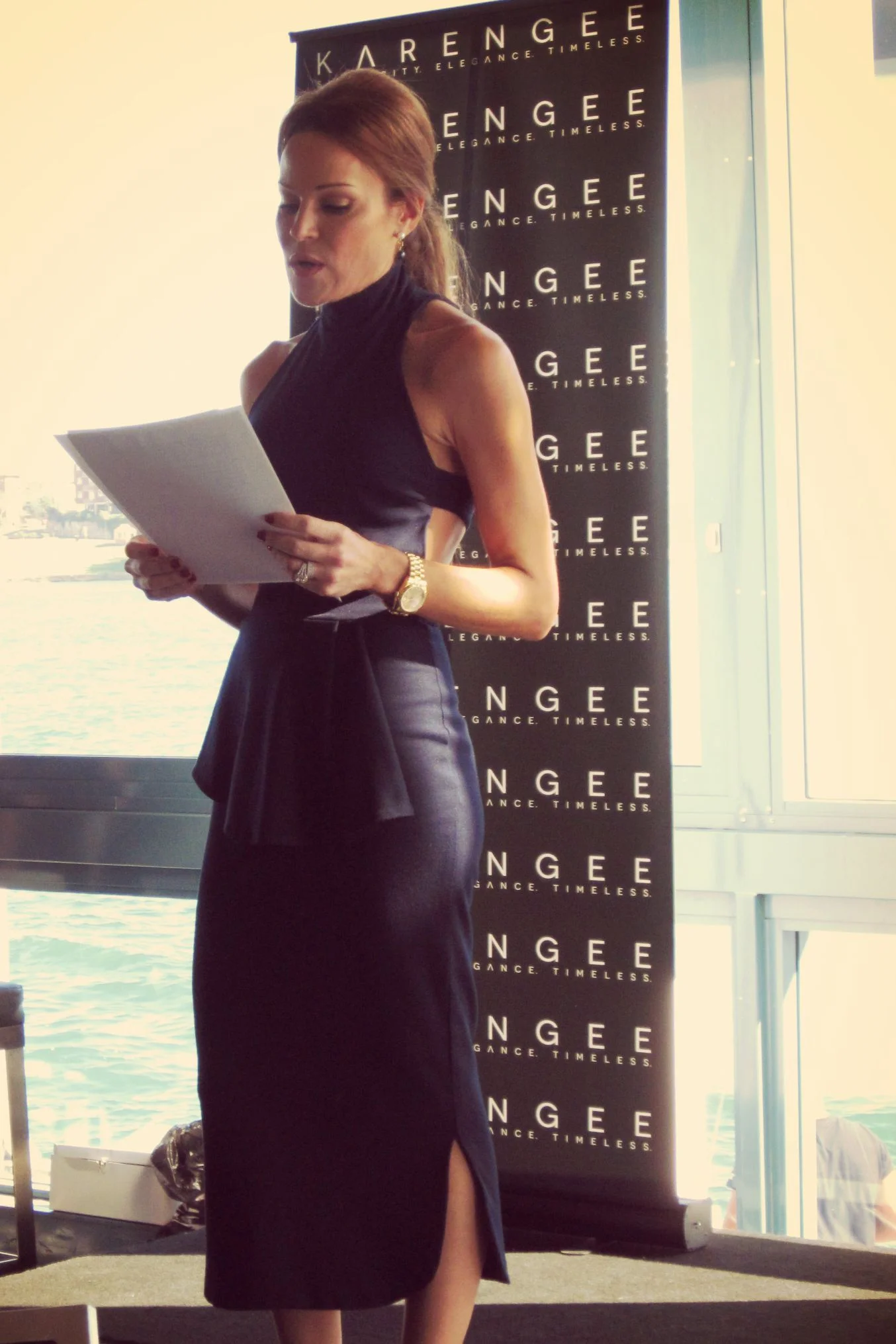 The radiant and inspiring Karen Gee.