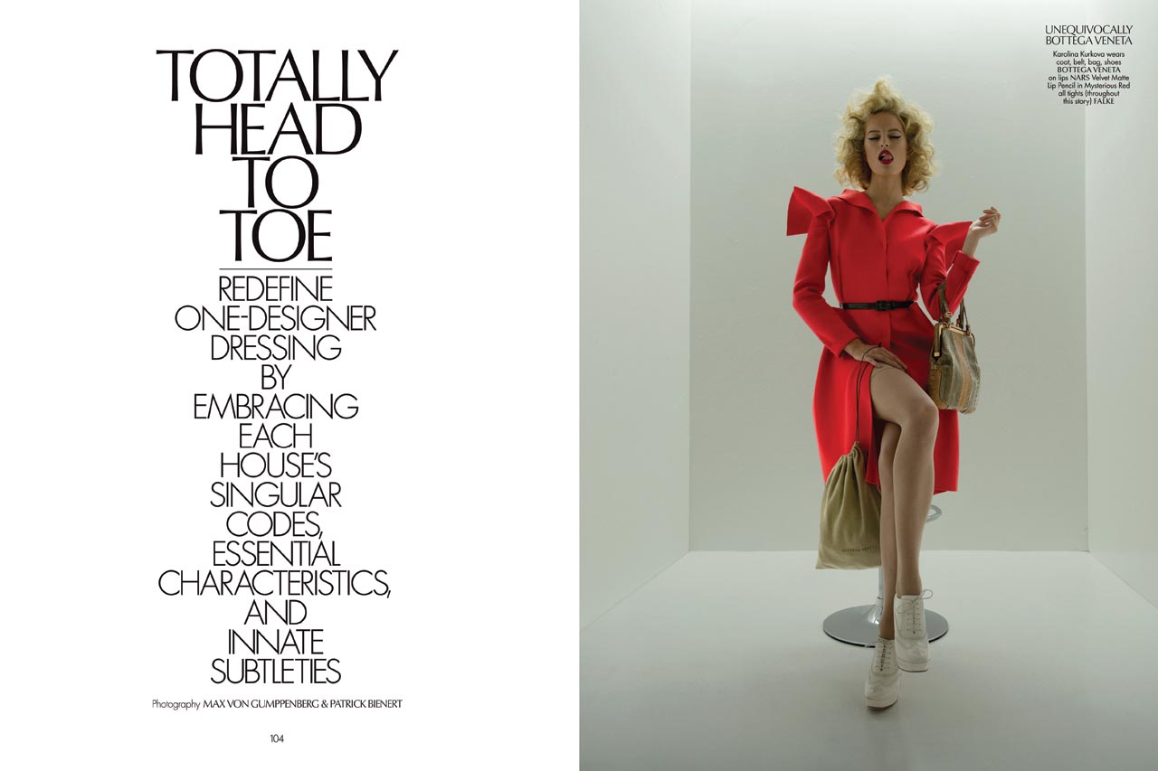 Editorial: Totally Head to Toe