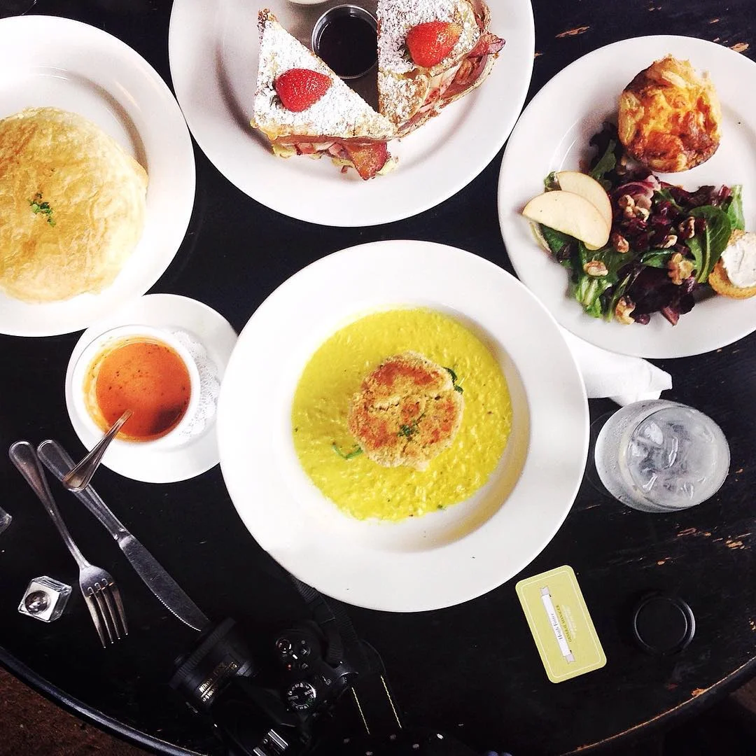 Soho South Cafe- Brunch aerial view