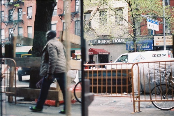 View from the East Village Radio Studio, New York, 2014