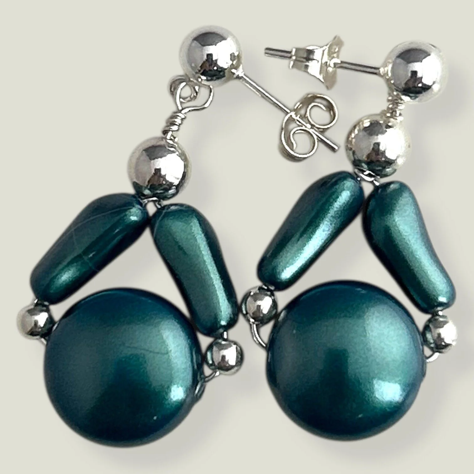 Handcrafted Silver Earrings 