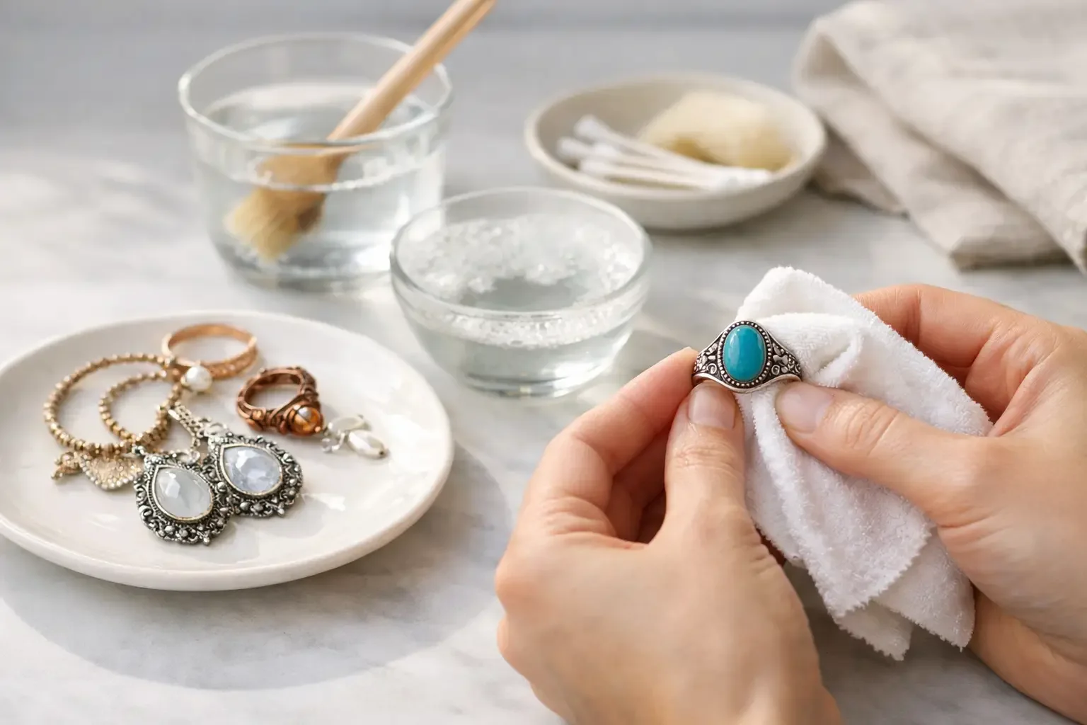 How to Clean Handmade Jewelry Without Damage