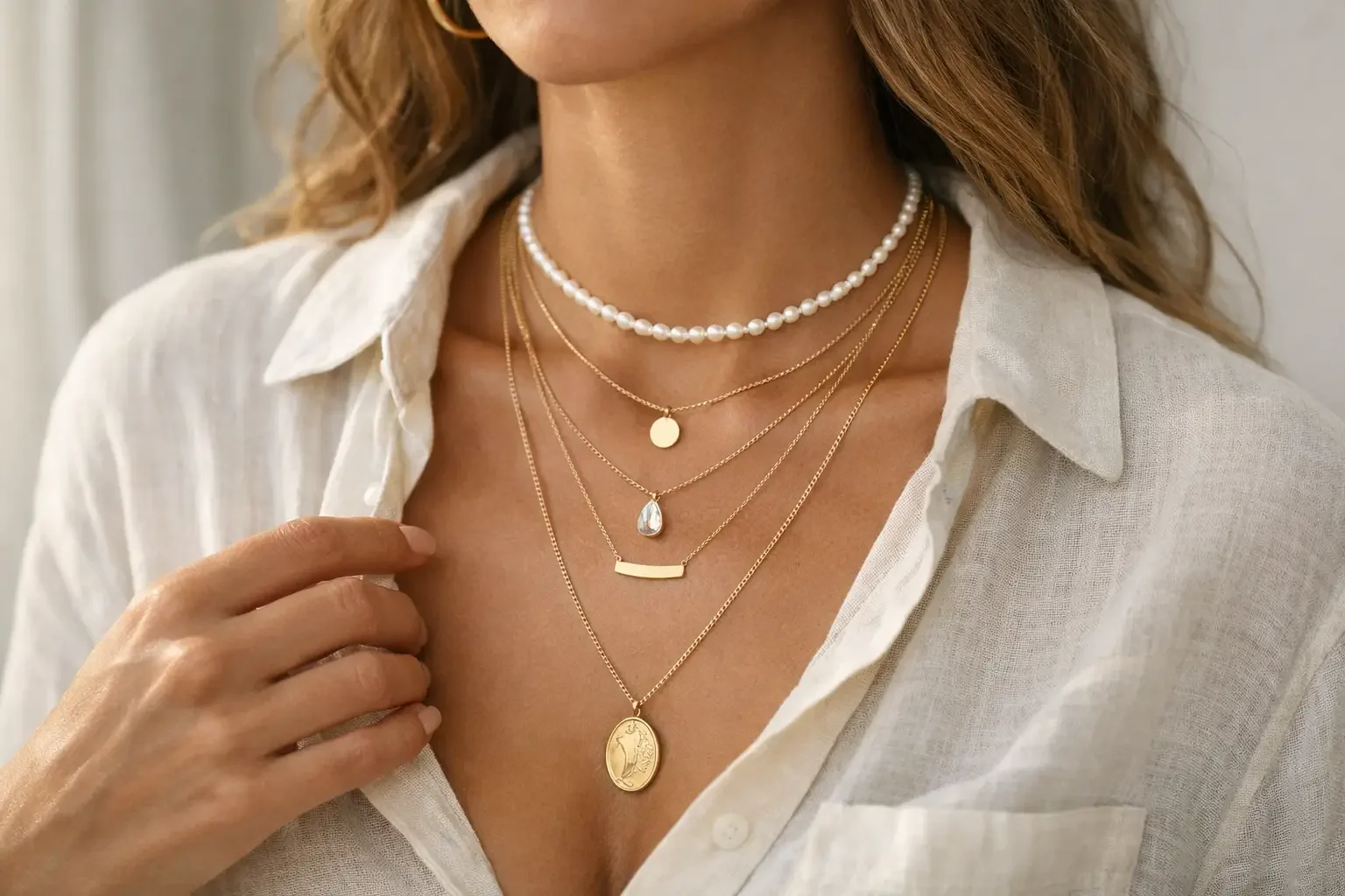9 Necklace Layering Style Ideas That Feel Like You
