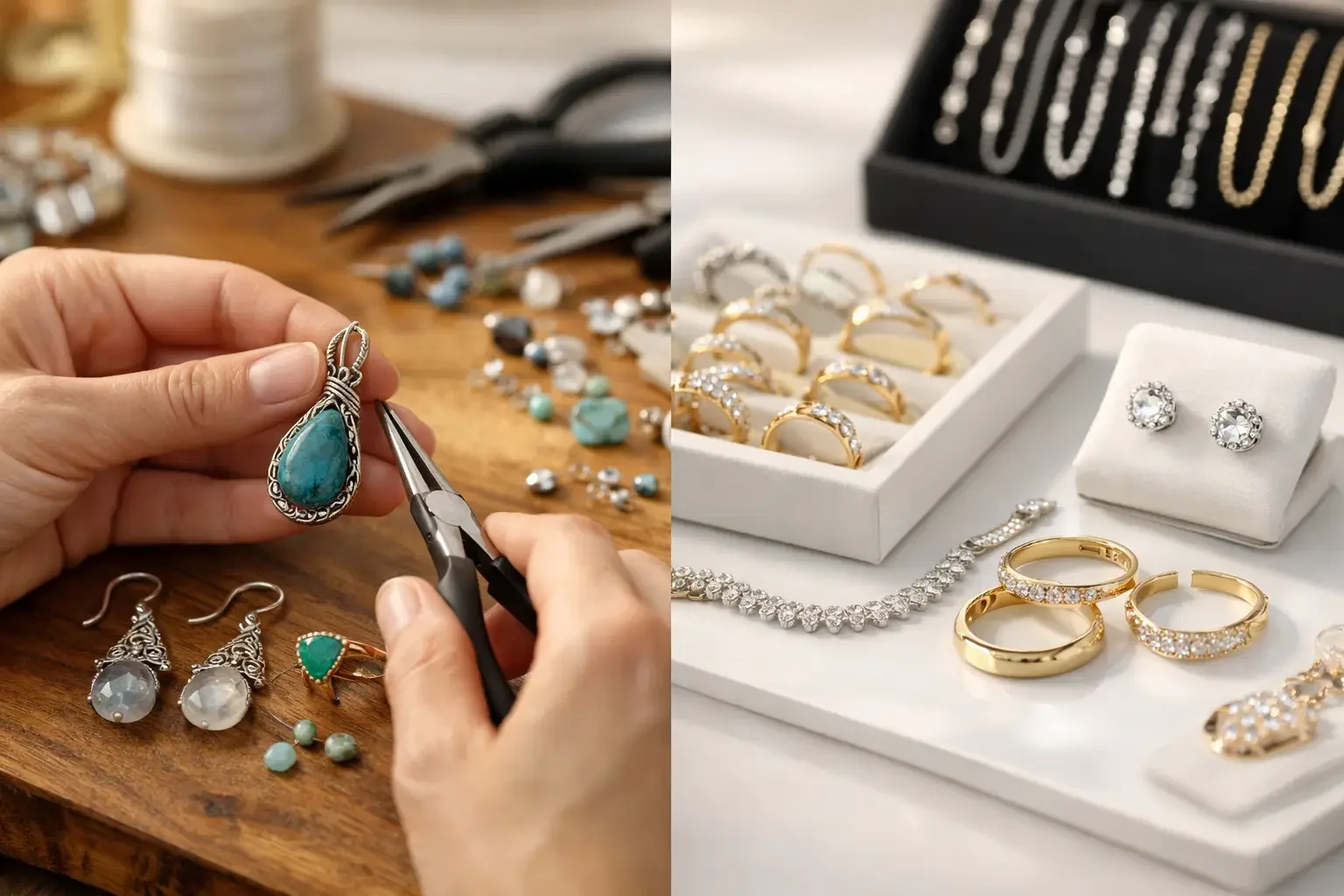 Handmade Jewelry Versus Mass Production: Choose Well