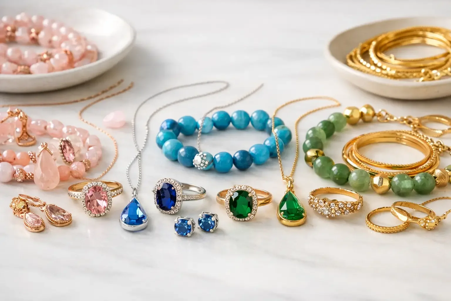 Shopping by Color for Jewelry You’ll Reach For Time After Time