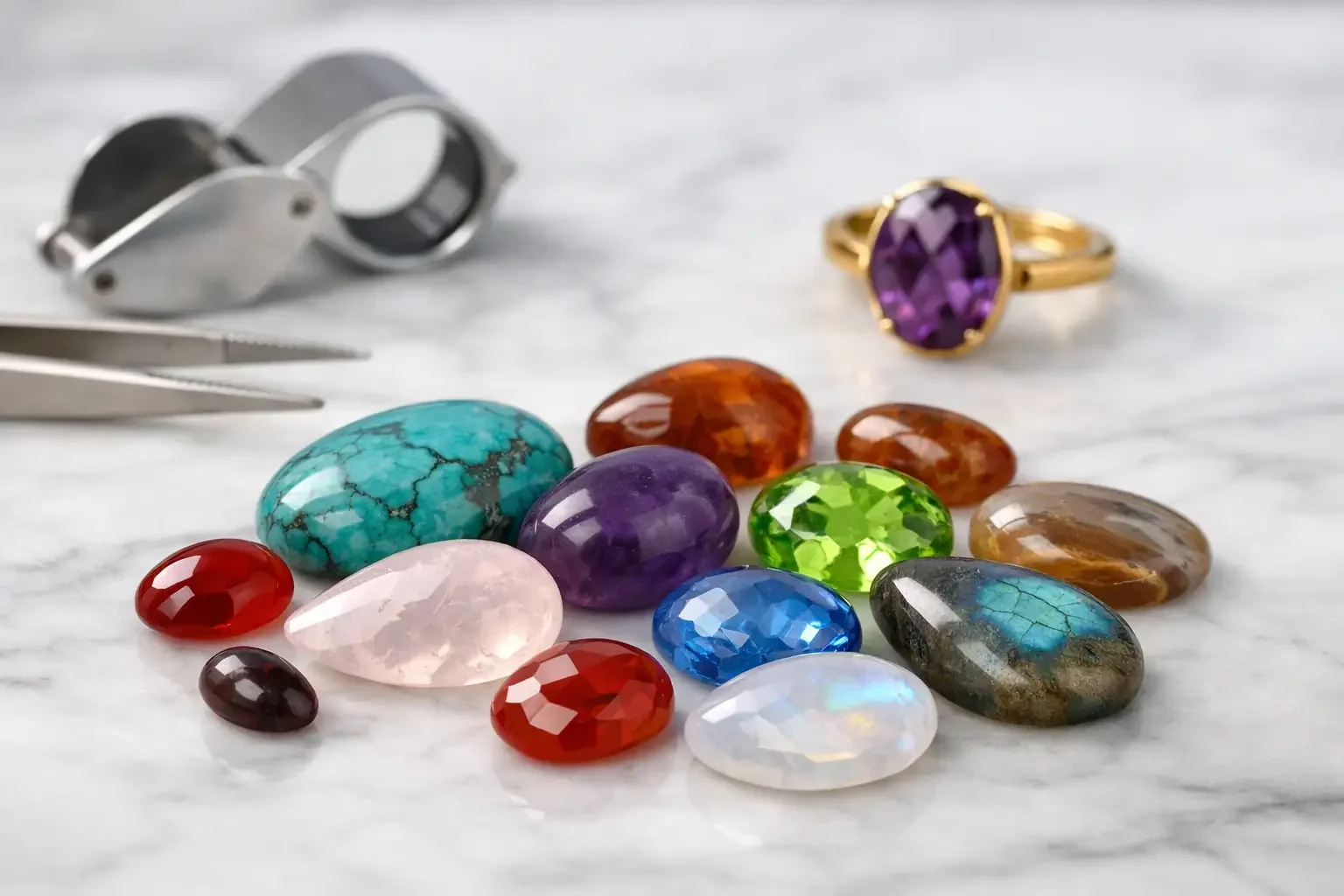 A Guide to Semi Precious Gemstones for Jewelry