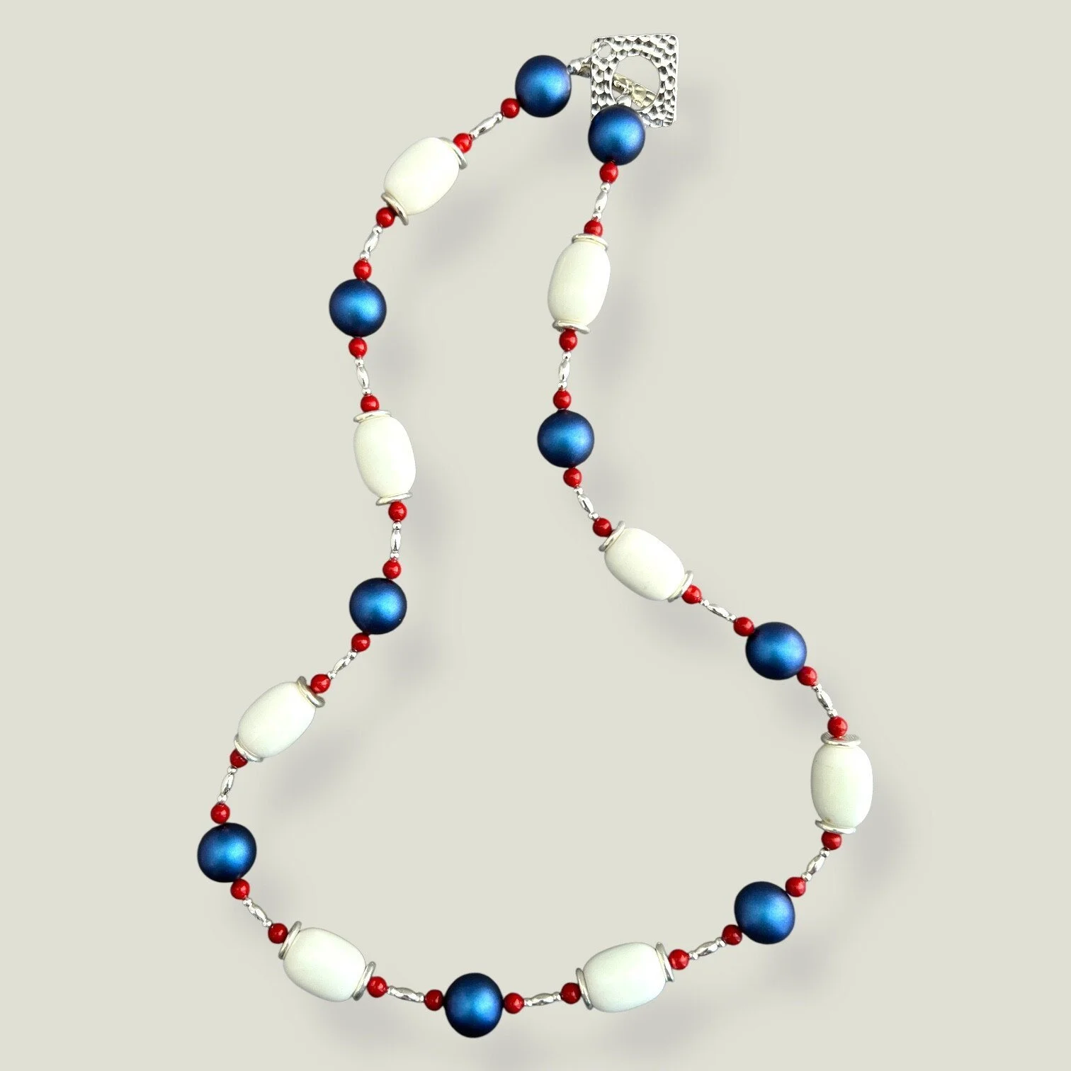 Flag Day Necklace by Lise Spence-Parsons for Lottie's Trinkets - Always Beautiful