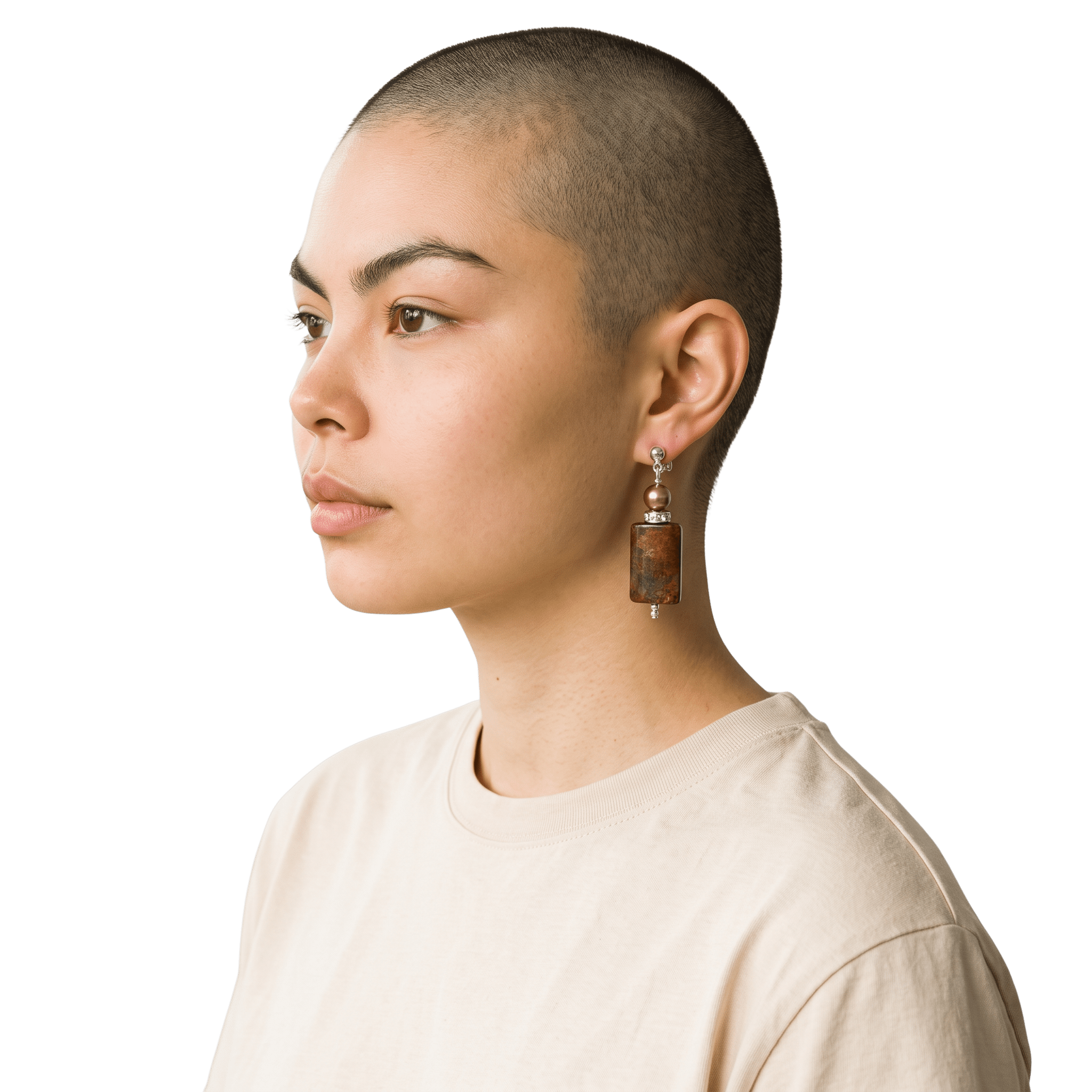 Ancient Blush Sterling Silver Earrings by Lise Spence-Parsons for Lottie's Trinkets - Always Beautiful