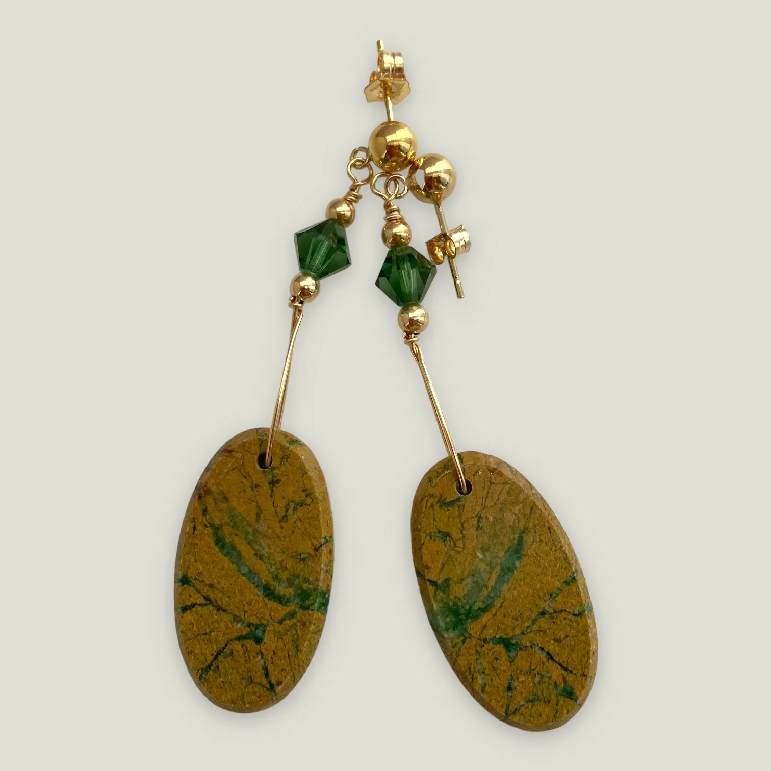 Woodland Path 14k Gold Earrings