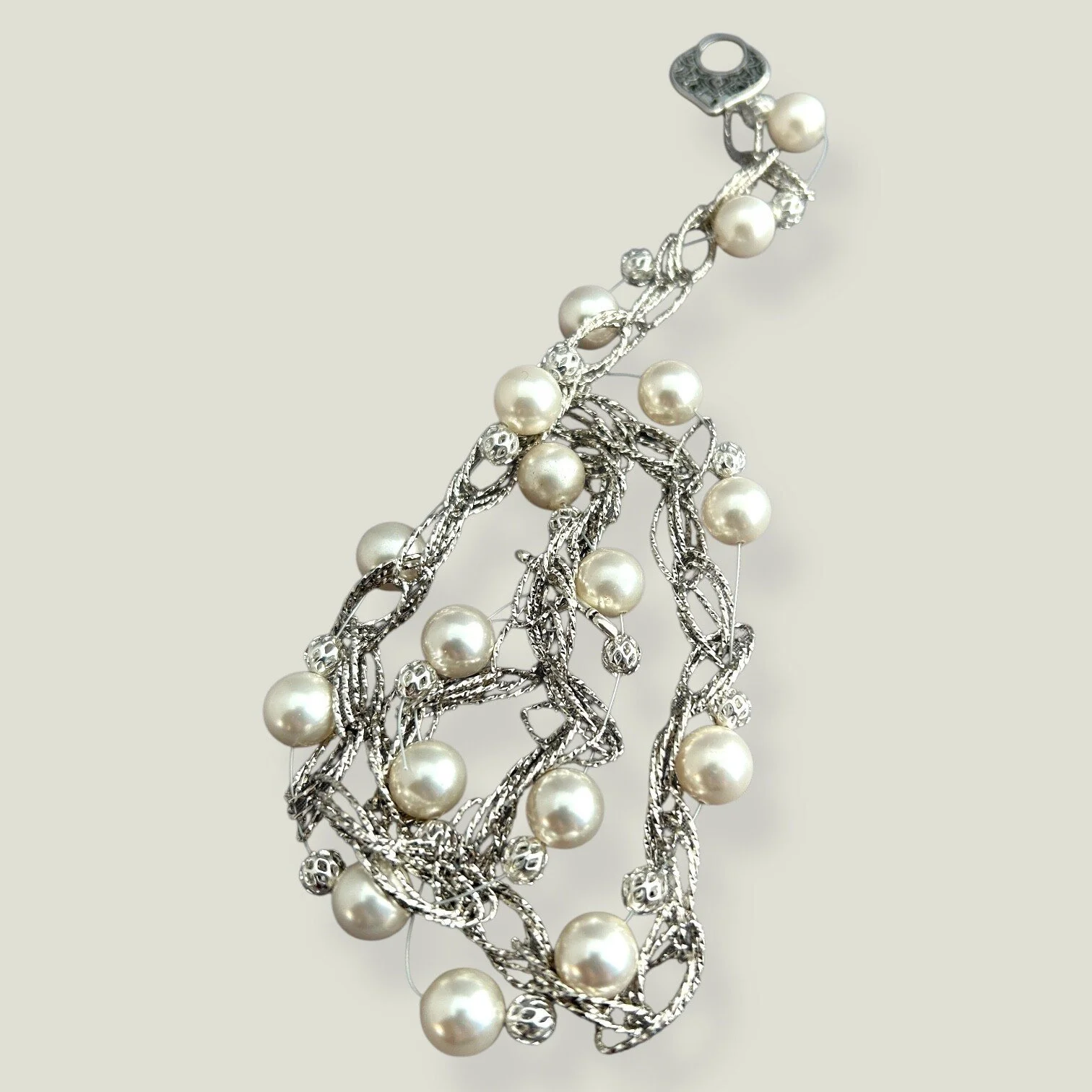 Snowdrop Sparkle! Necklace by Lise Spence-Parsons for Lottie's Trinkets - Always Beautiful