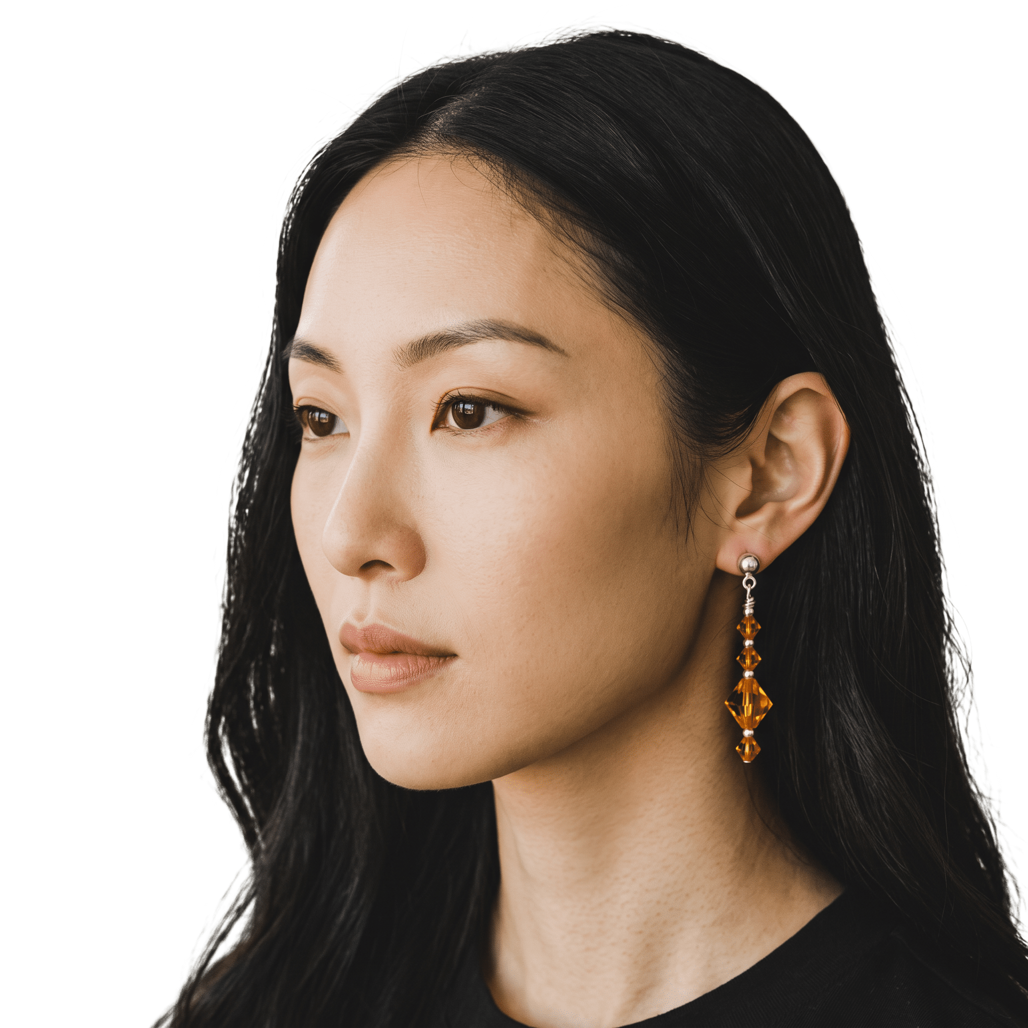 Sunset Glow Sterling Silver Earrings by Lise Spence-Parsons for Lottie's Trinkets - Always Beautiful