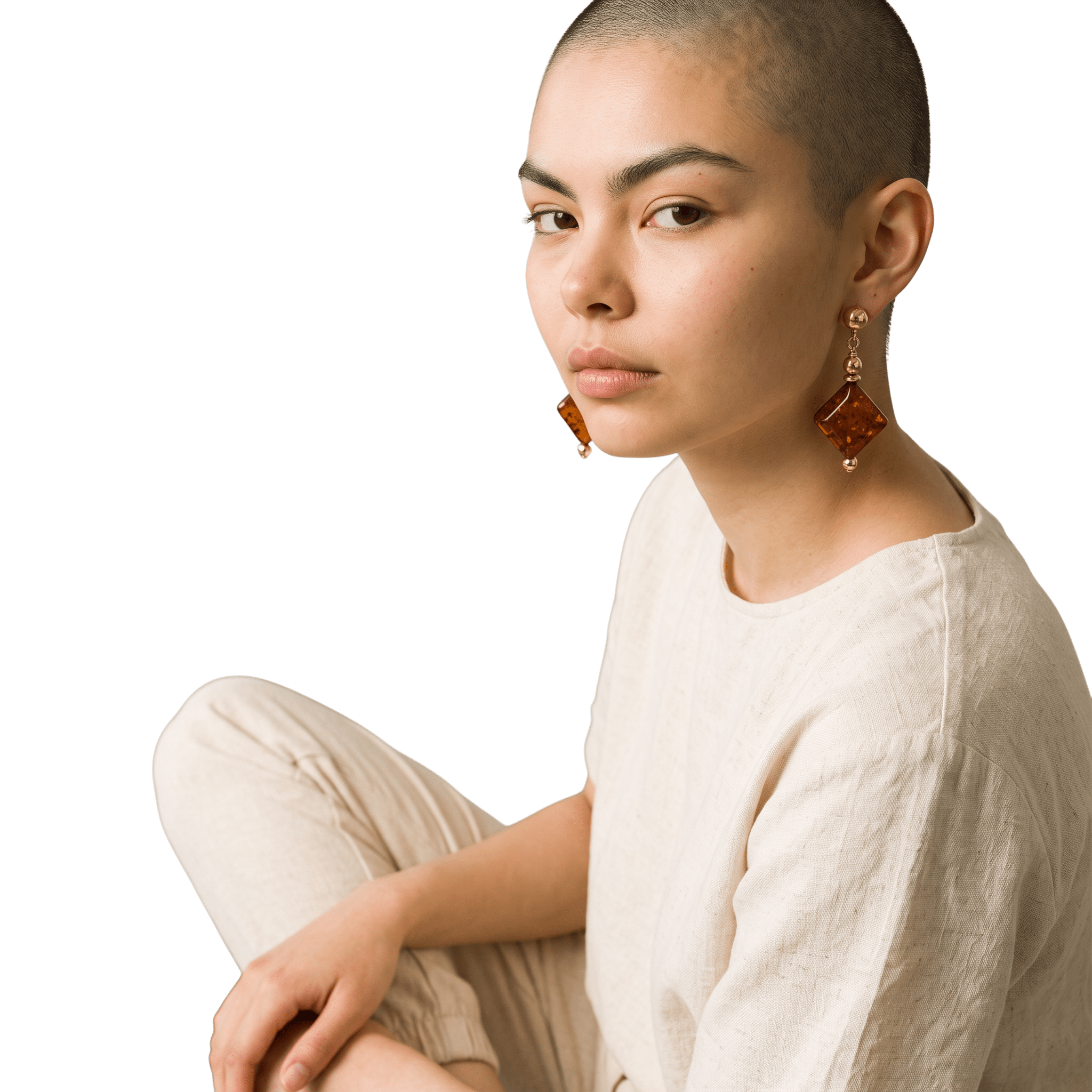 Firelight 14k Gold Earrings by Lise Spence-Parsons for Lottie's Trinkets - Always Beautiful