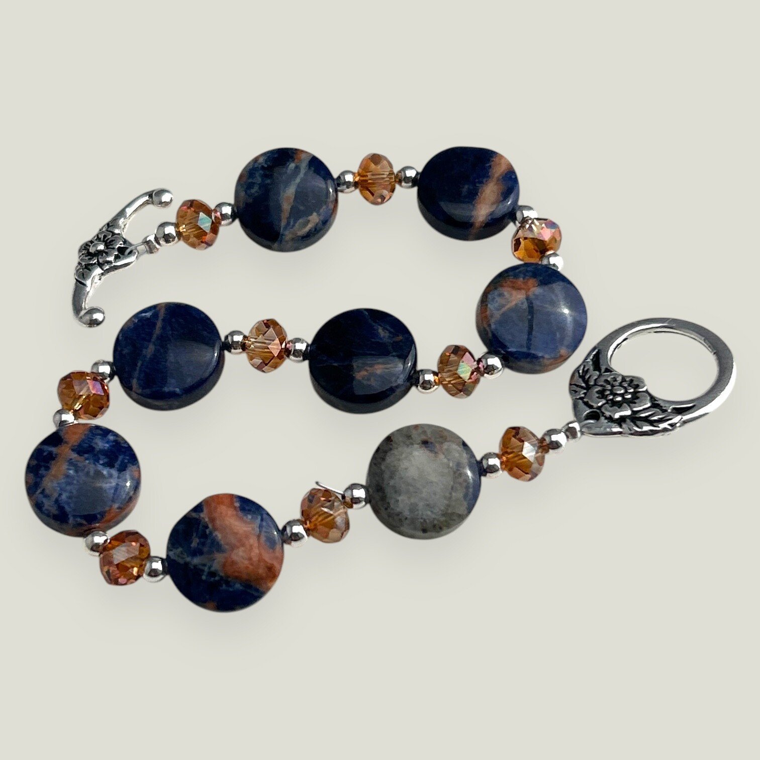 Copper Oranges Bracelet by Lise Spence-Parsons for Lottie's Trinkets - Always Beautiful