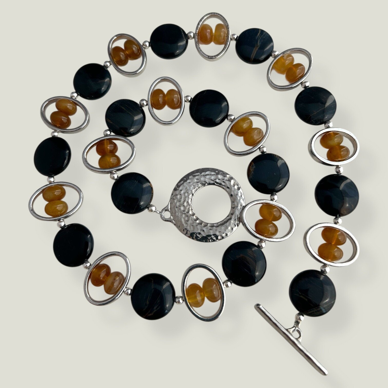 Honey Tiger Necklace by Lise Spence-Parsons for Lottie's Trinkets - Always Beautiful