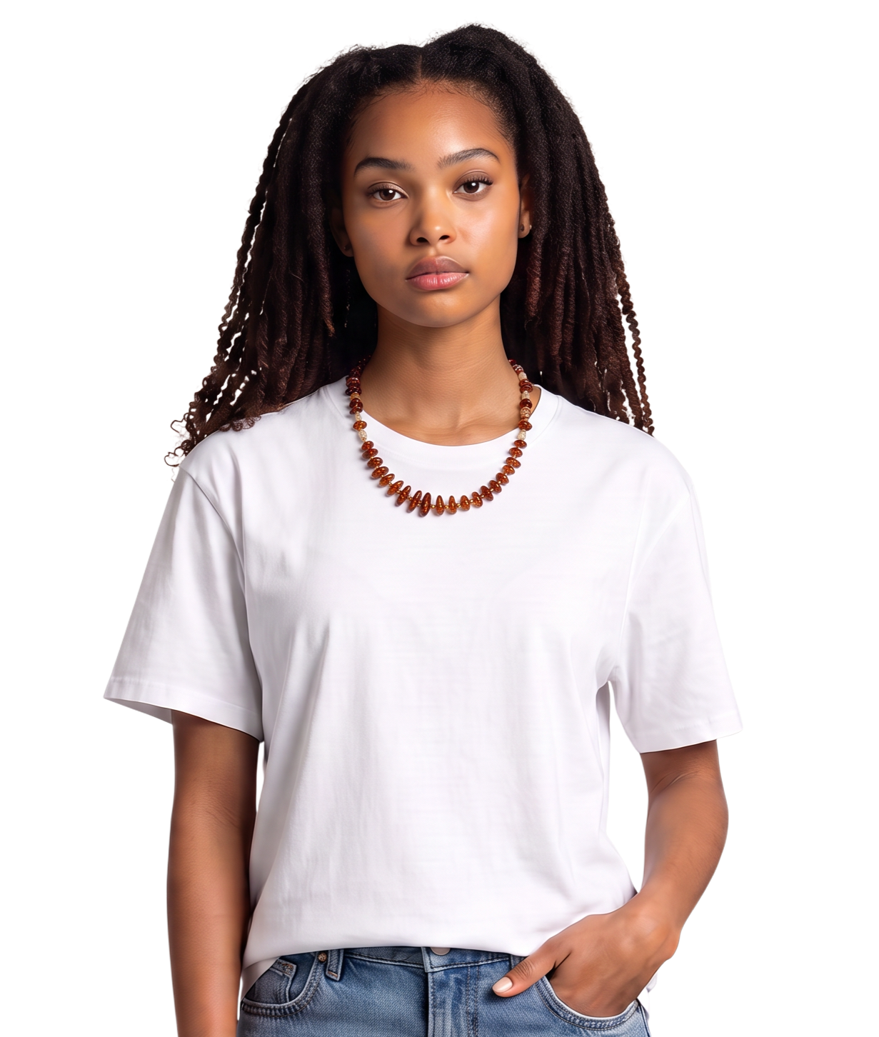 Amber Sun! Necklace by Lise Spence-Parsons for Lottie's Trinkets - Always Beautiful