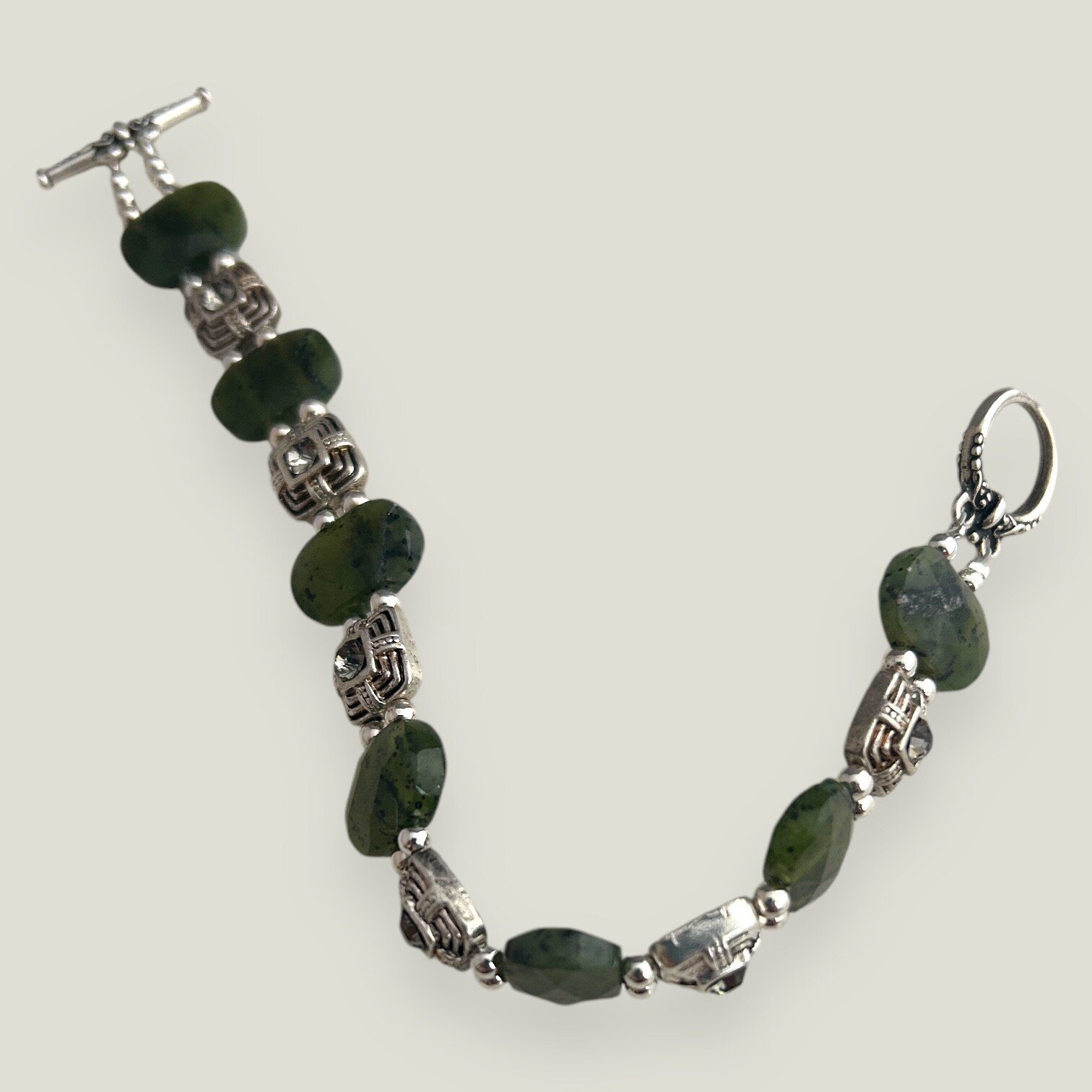 Jade Sparkle Bracelet by Lise Spence-Parsons for Lottie's Trinkets - Always Beautiful