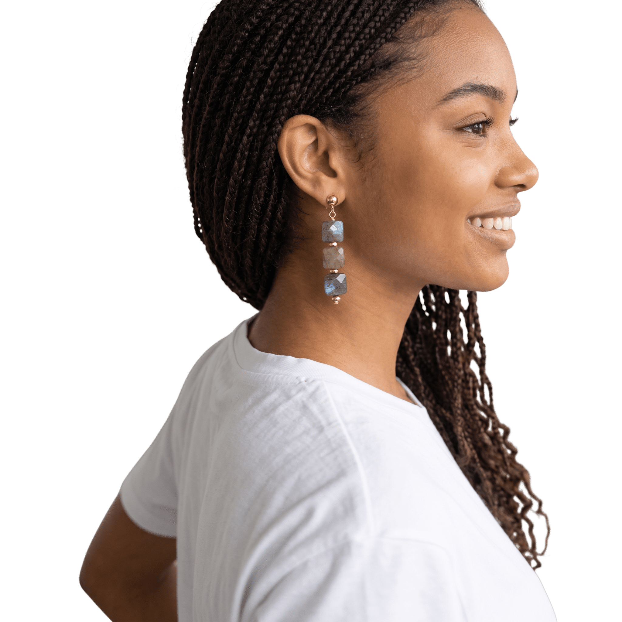 Northern Lights 14k Gold Earrings by Lise Spence-Parsons for Lottie's Trinkets - Always Beautiful