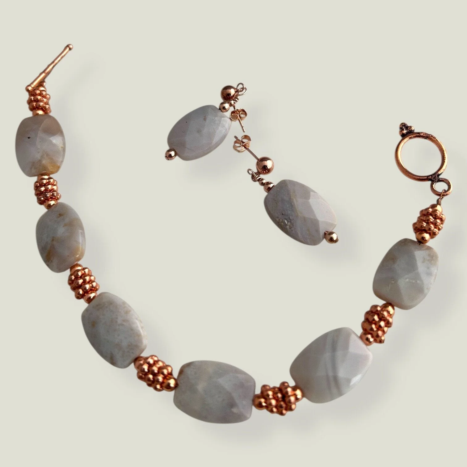 The Last Ice Bracelet and Earrings Set