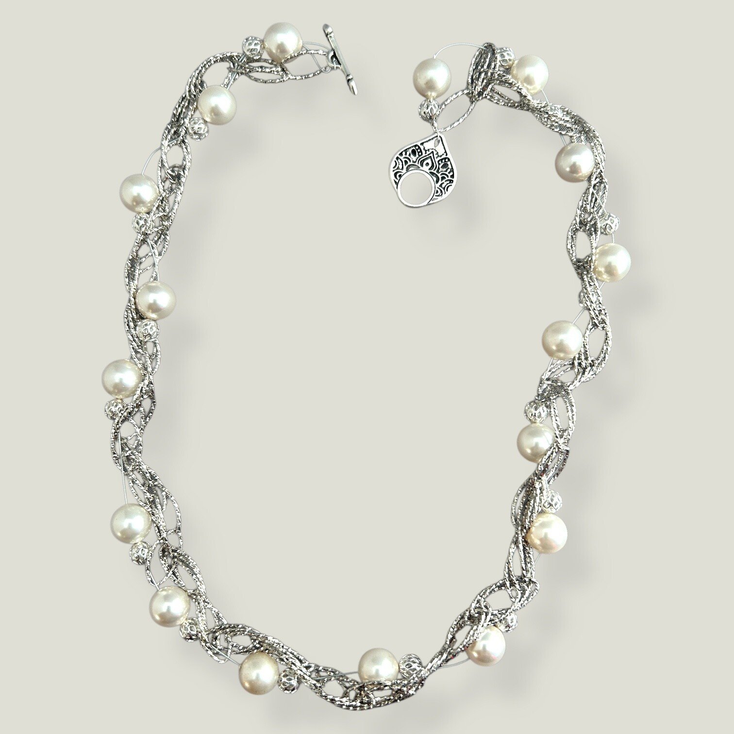 Snowdrop Sparkle! Necklace by Lise Spence-Parsons for Lottie's Trinkets - Always Beautiful