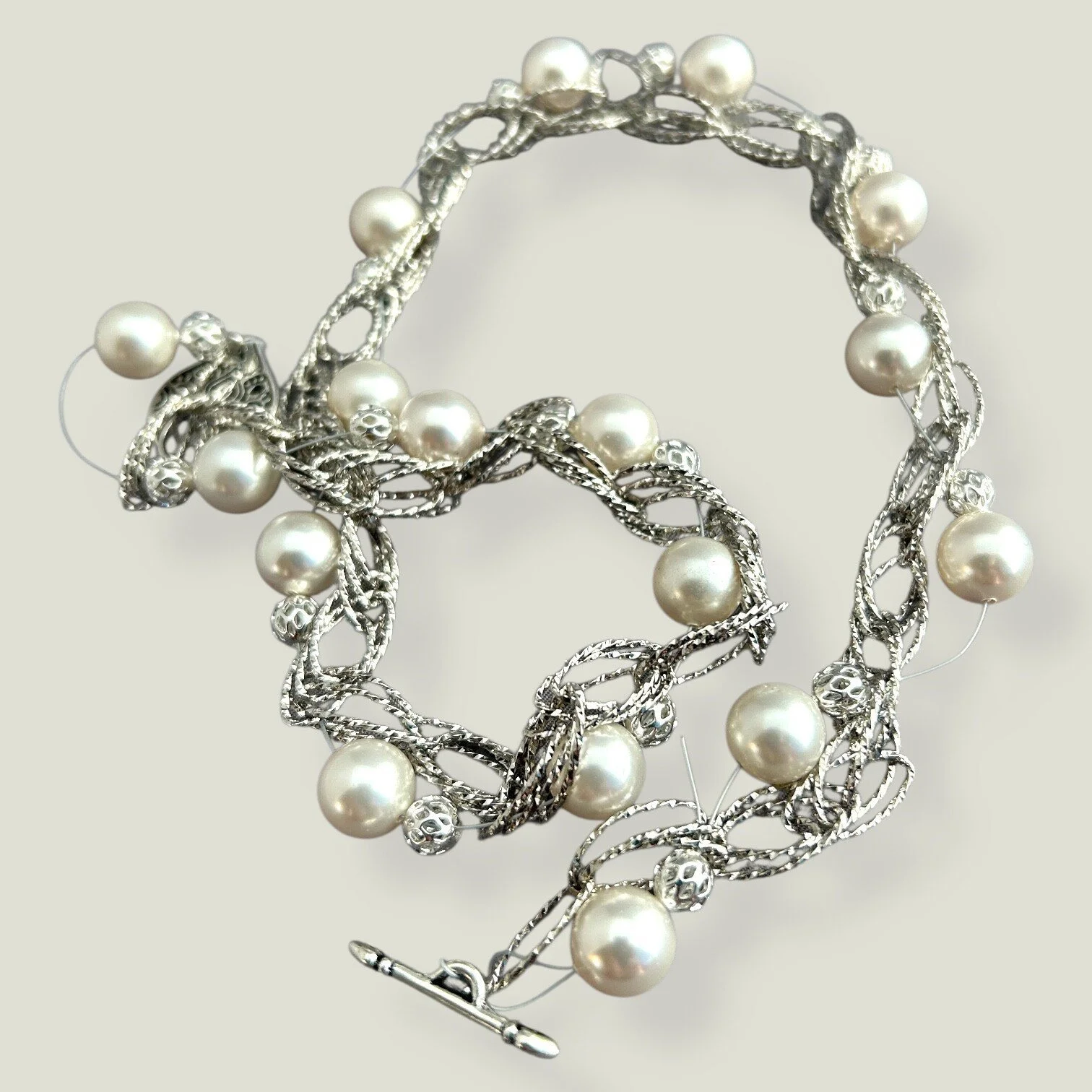 Snowdrop Sparkle! Necklace by Lise Spence-Parsons for Lottie's Trinkets - Always Beautiful