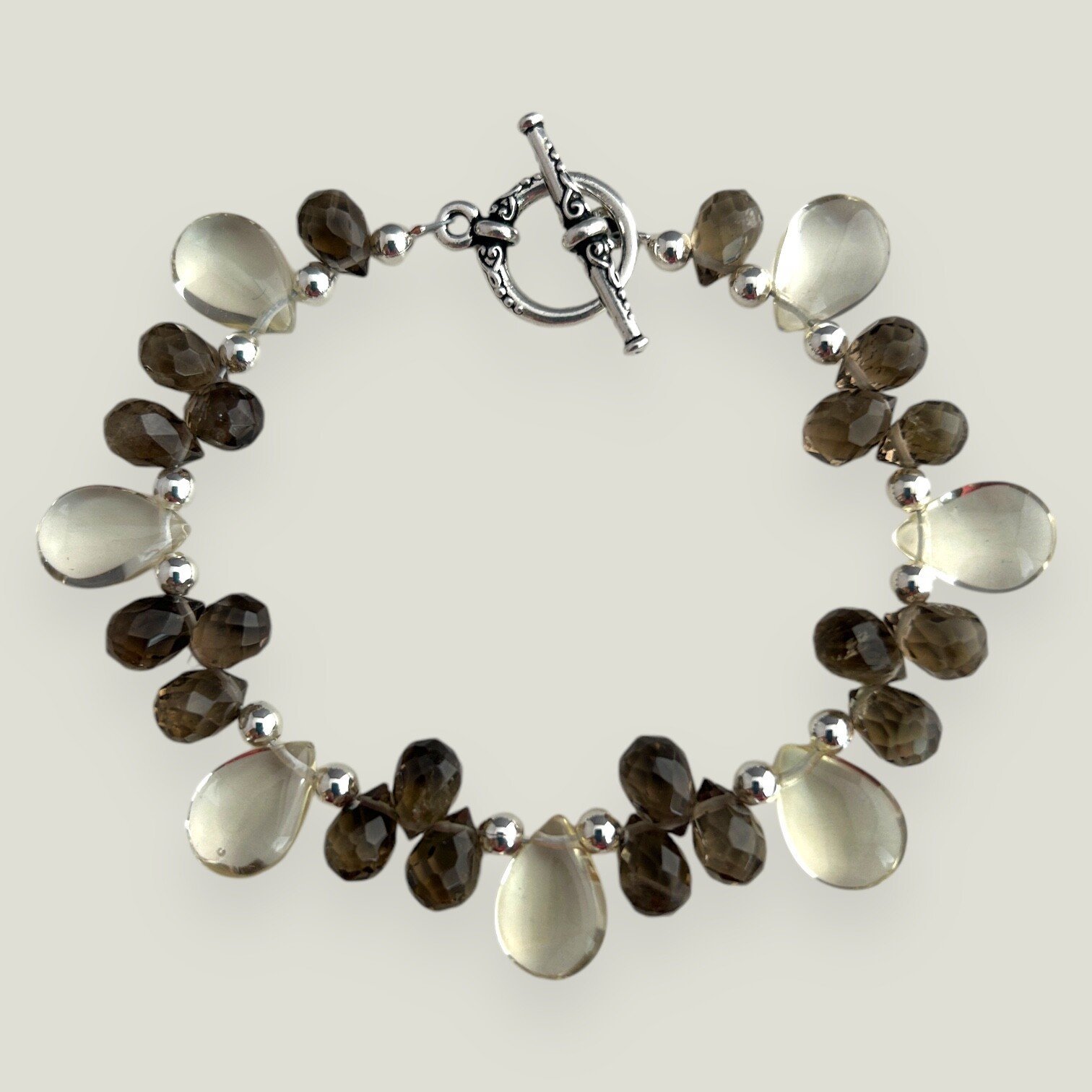 Chocolate and Lemon Drops Bracelet by Lise Spence-Parsons for Lottie's Trinkets - Always Beautiful
