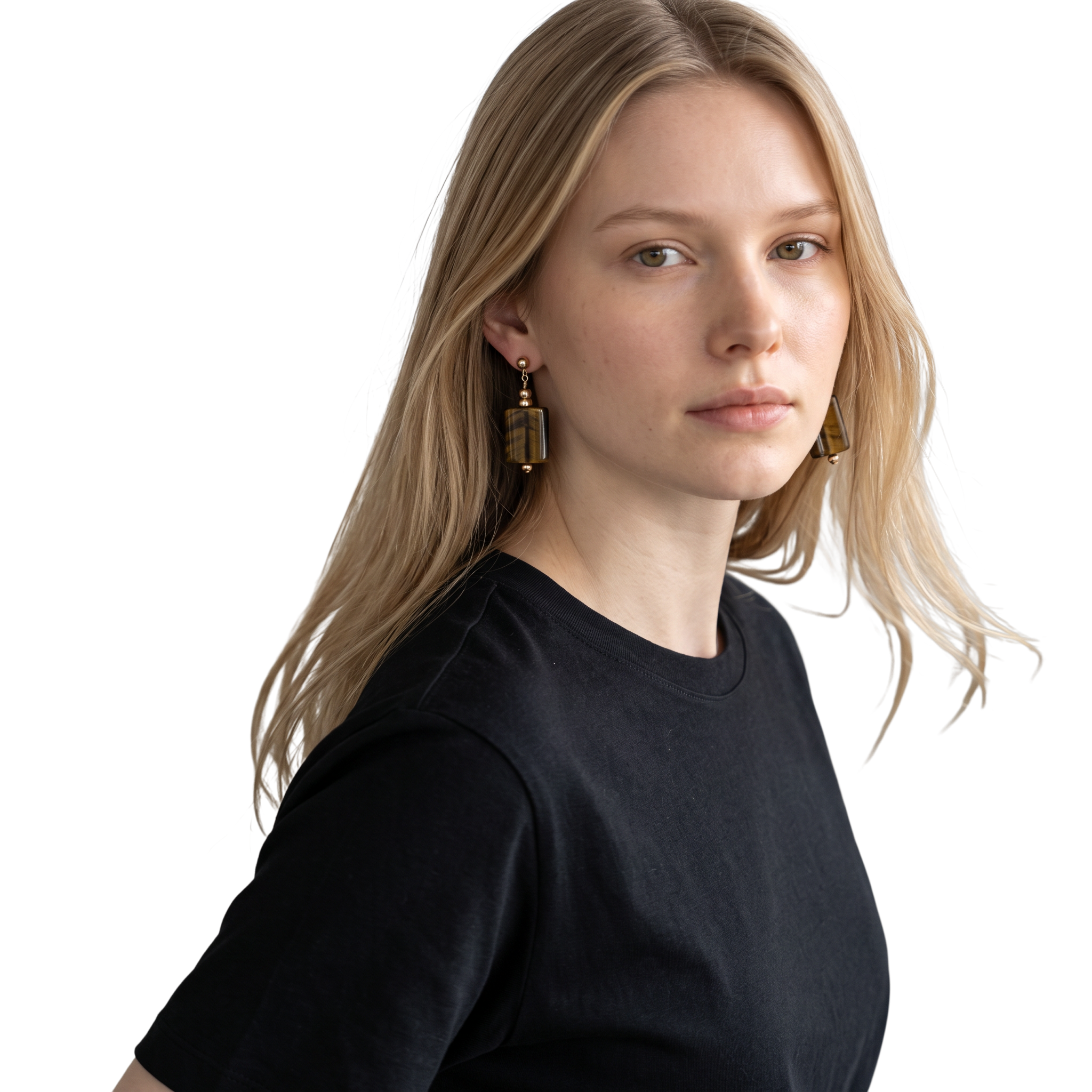 Golden Horizon 14k Gold Earrings by Lise Spence-Parsons for Lottie's Trinkets - Always Beautiful