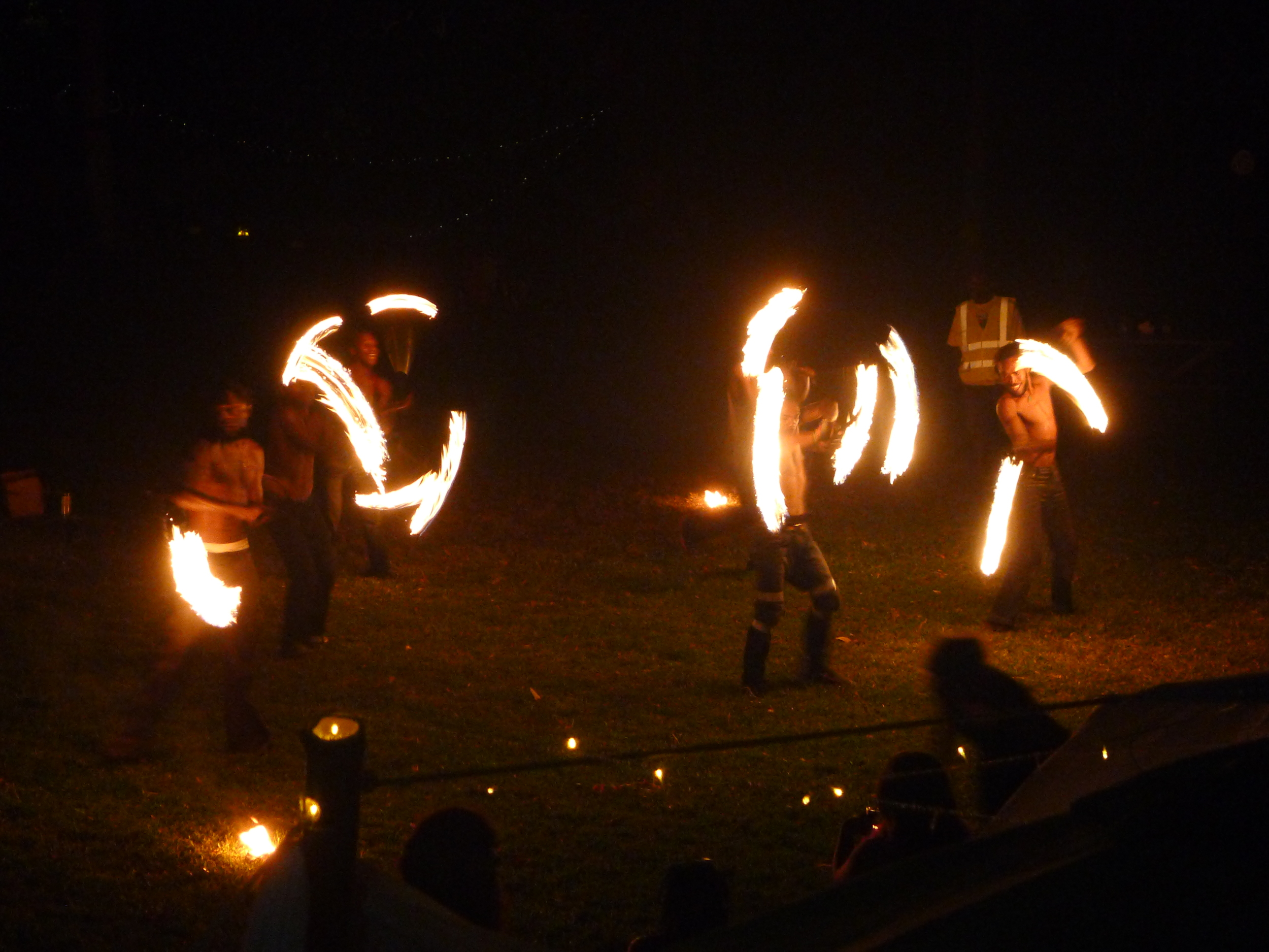     LOCAL FIRE DANCERS @ NANCY AND IVANS WEDDING 