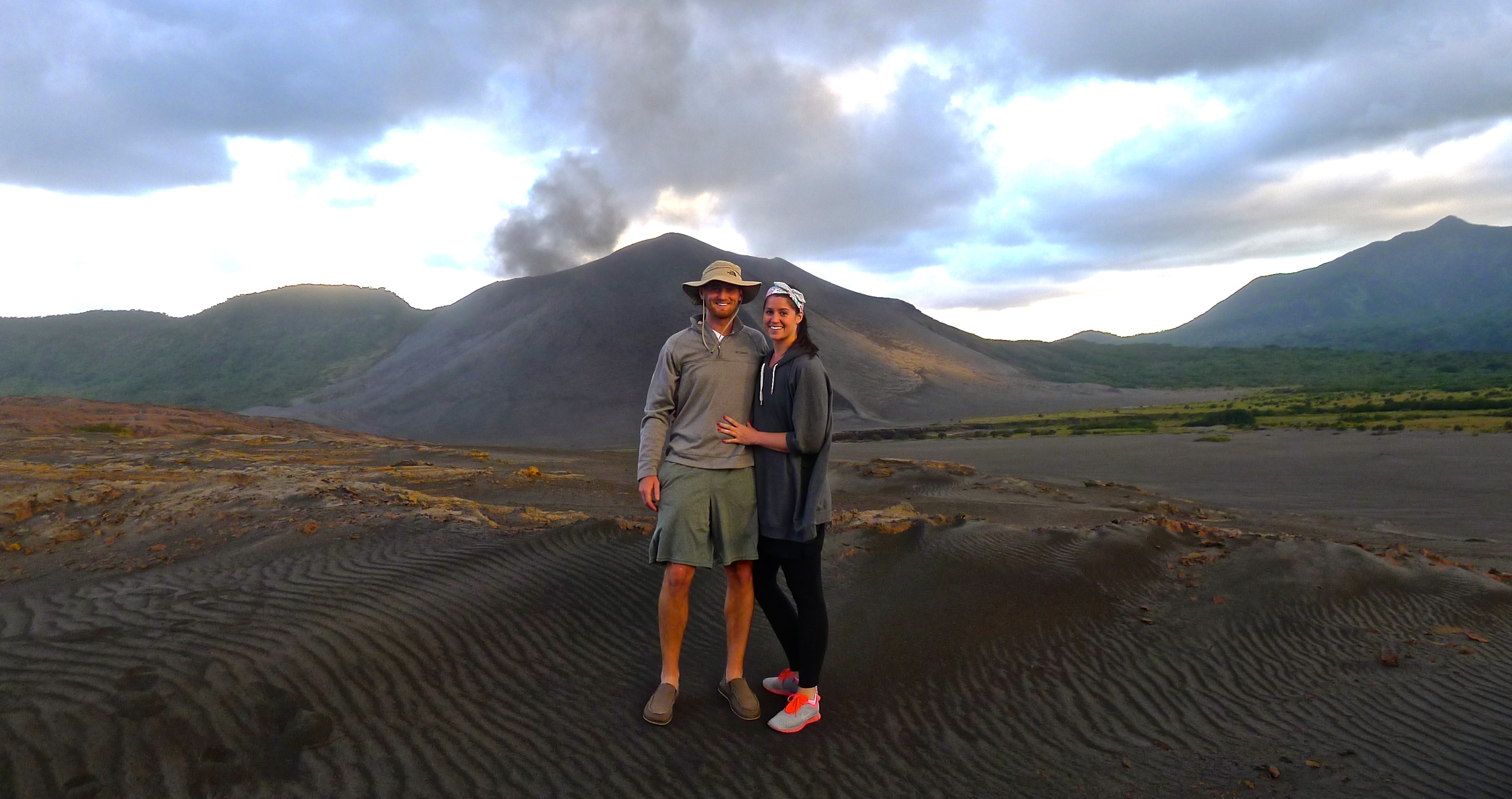 Yasur Volcano on Tanna Island, Vanuatu in 2013. 