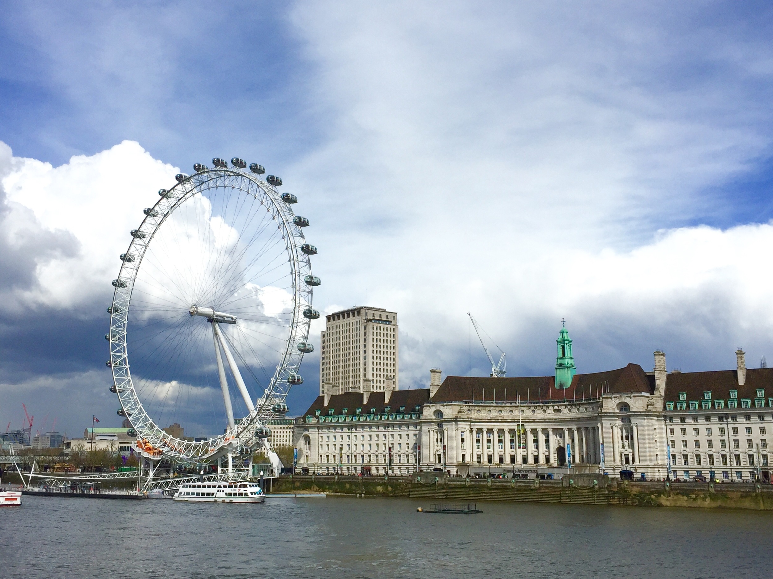 The London Eye in London, England. 