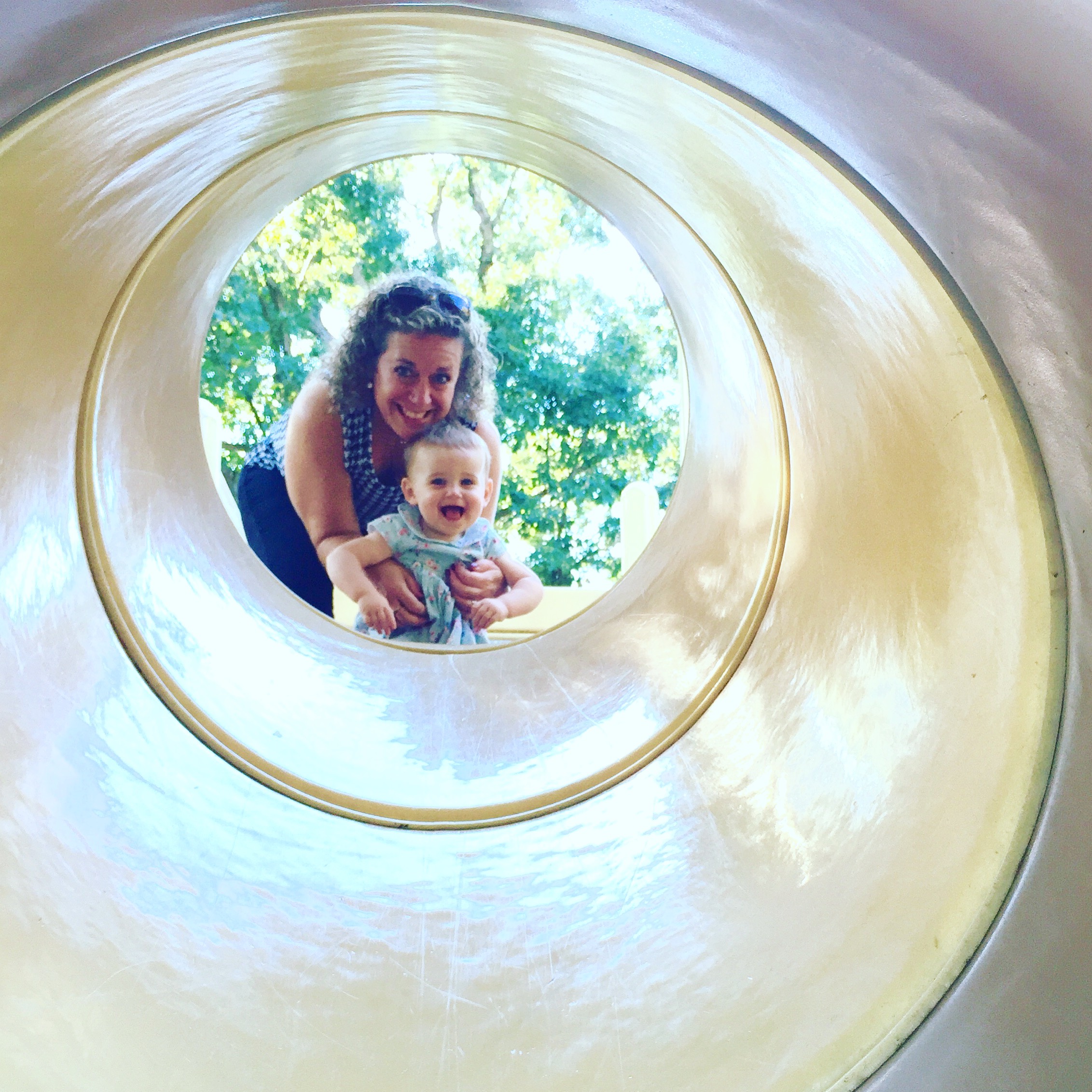 Grandma Smith and Natalie enjoying Wilcox Park will the weather still holds up! 