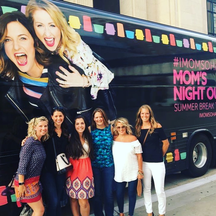 Ladies night out at #IMomSoHard at DeVos Performance Hall. 