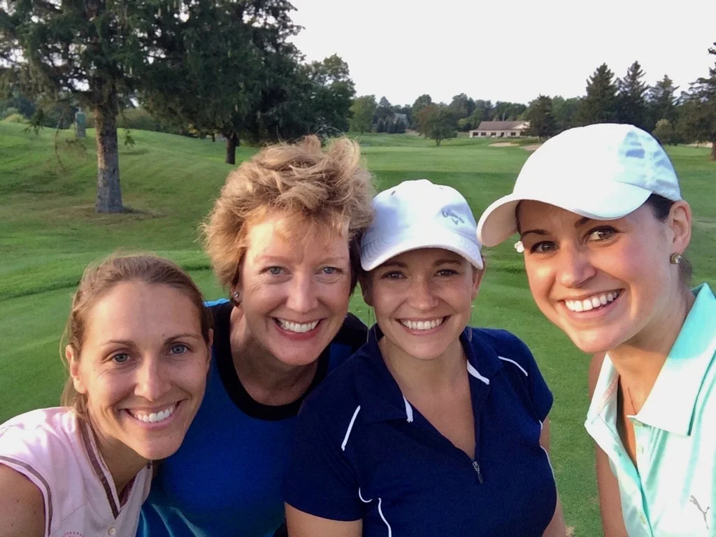 Some of the gals from Women's League. They make Wednesday nights very memorable. 