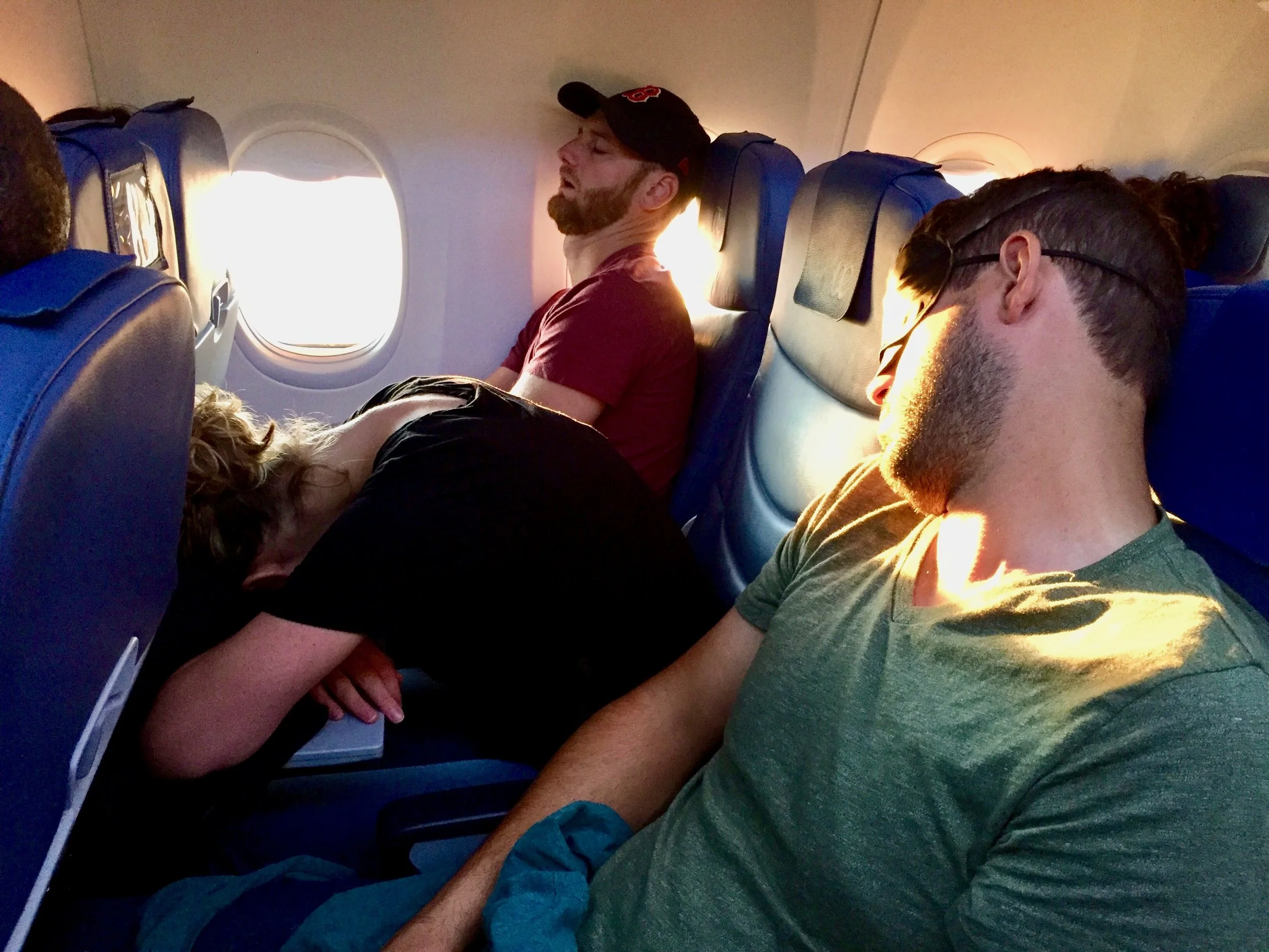 My tired comrades. We totally pegged our fun meters.