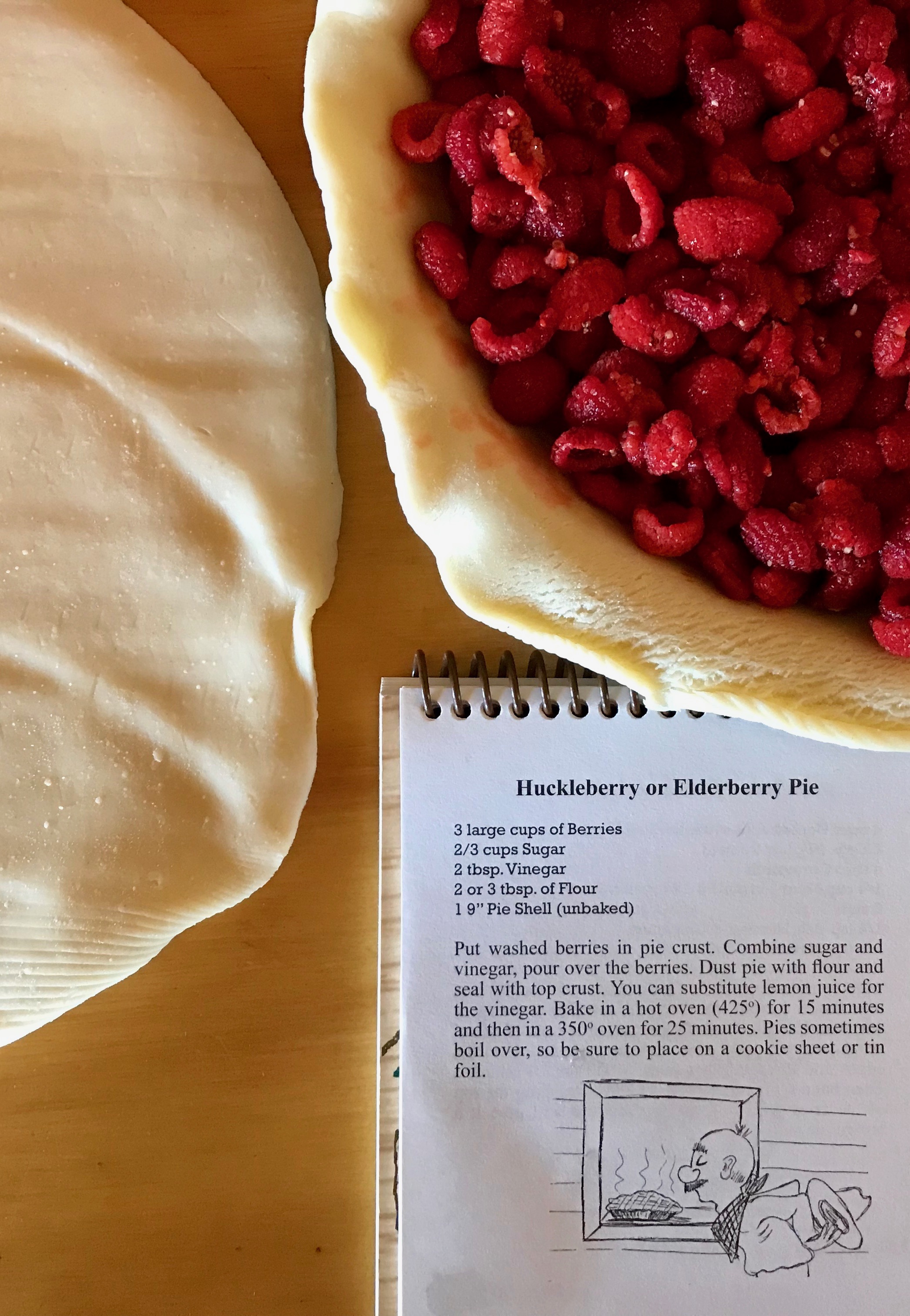 Thimbleberry pie making.jpeg