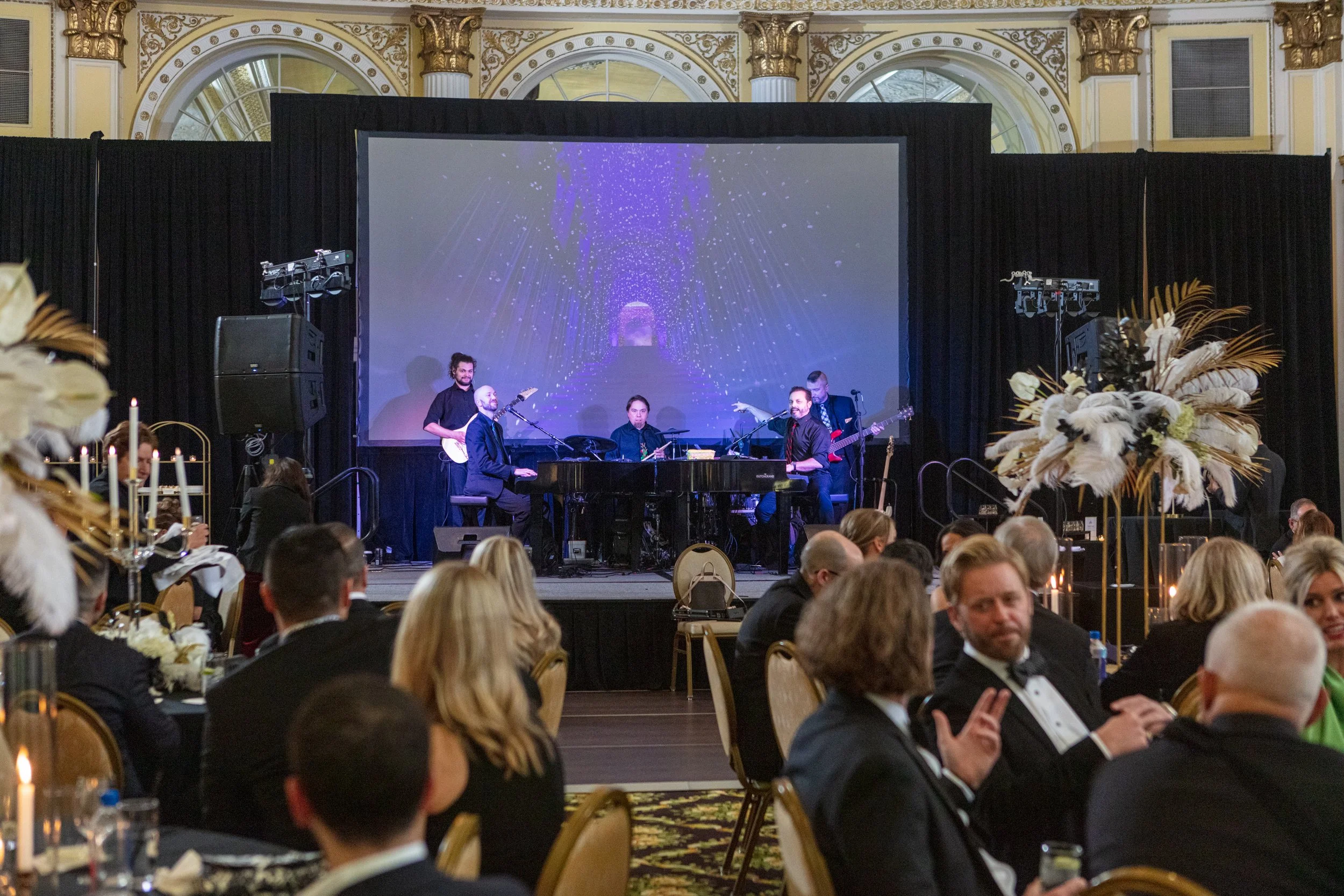 YPO Holiday party band.jpg
